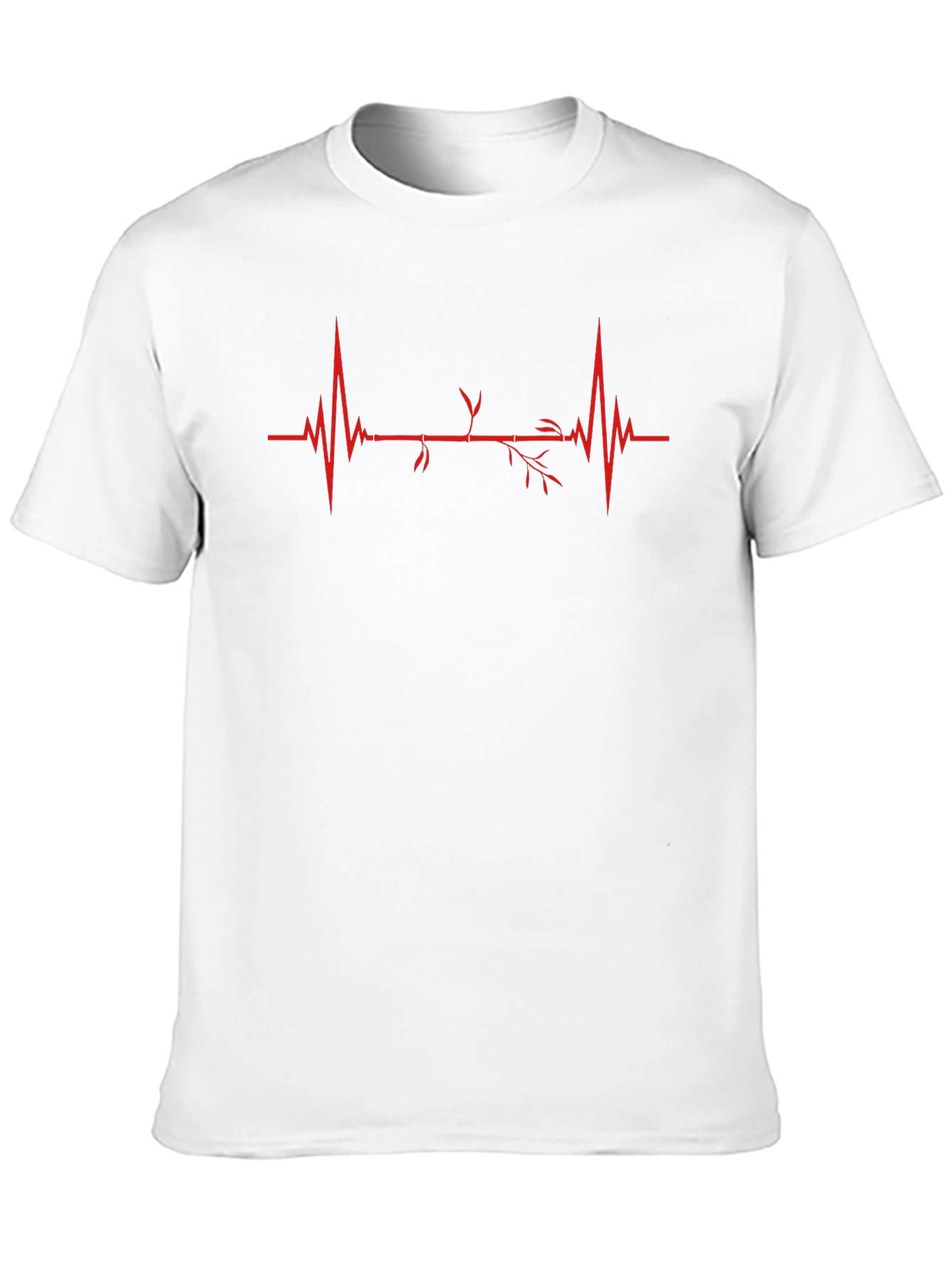 Bamboo Heartbeat T-Shirt - Nature Lover Tee