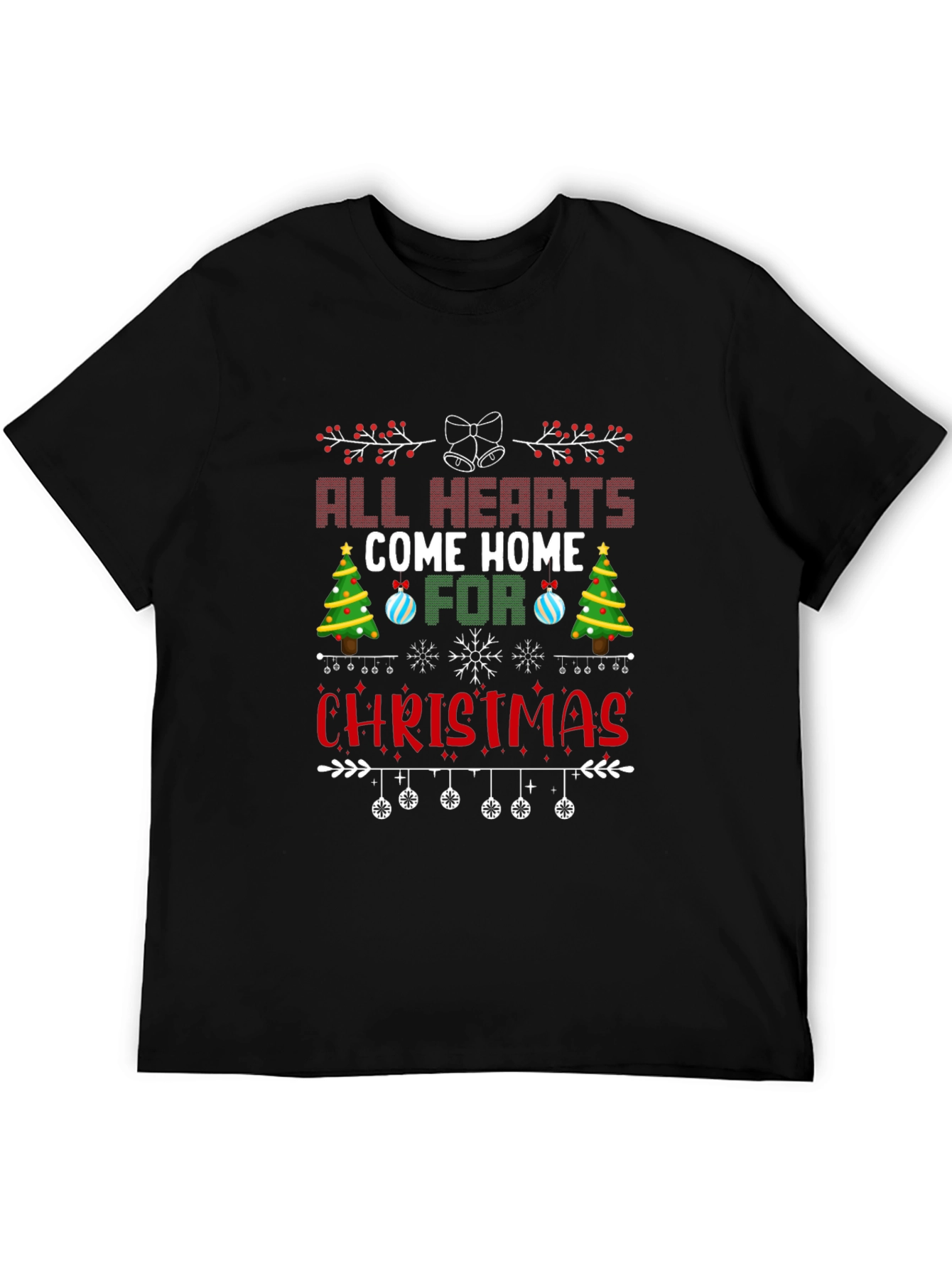 All Hearts Come Home for Christmas Graphic Tee