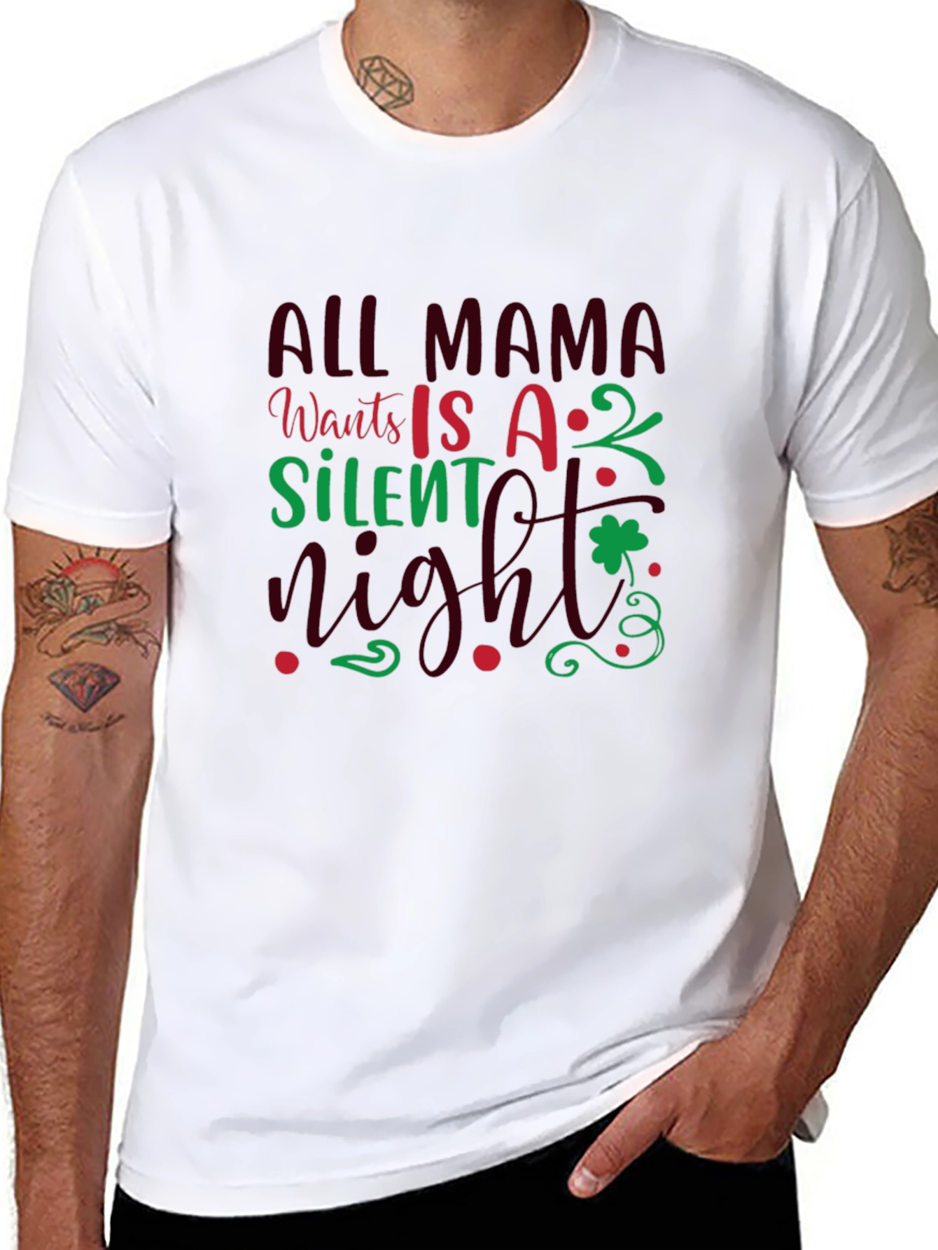 All Mama Wants is a Silent Night T-Shirt