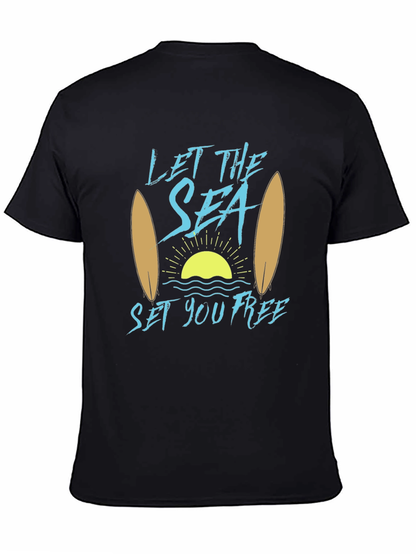 Let The Sea Set You Free Graphic Tee