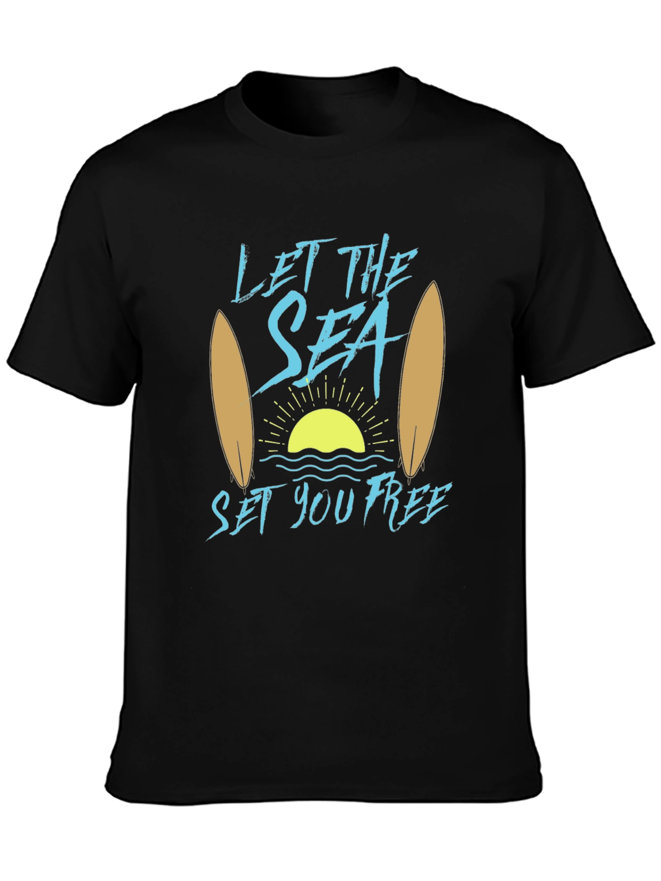 Let The Sea Set You Free Graphic Tee