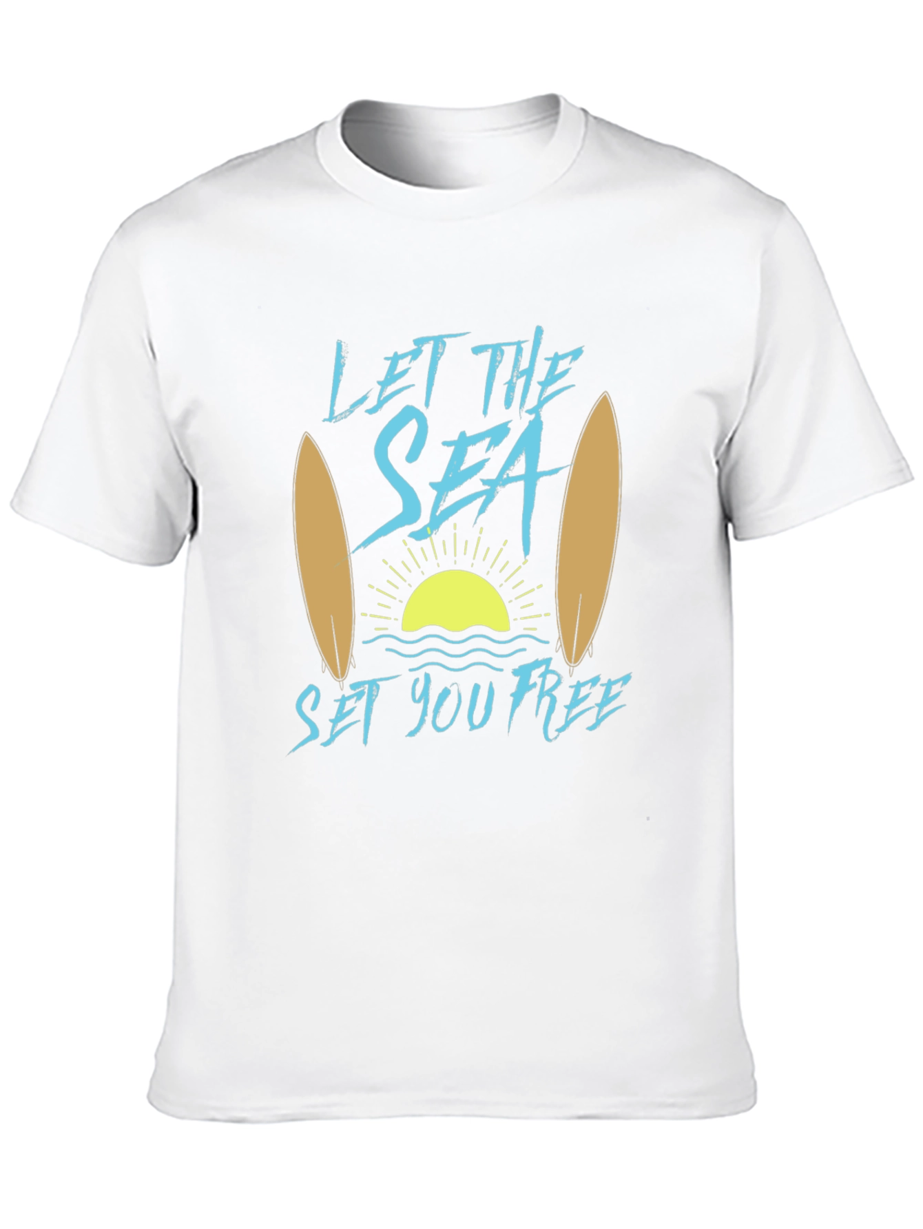Let The Sea Set You Free Graphic Tee
