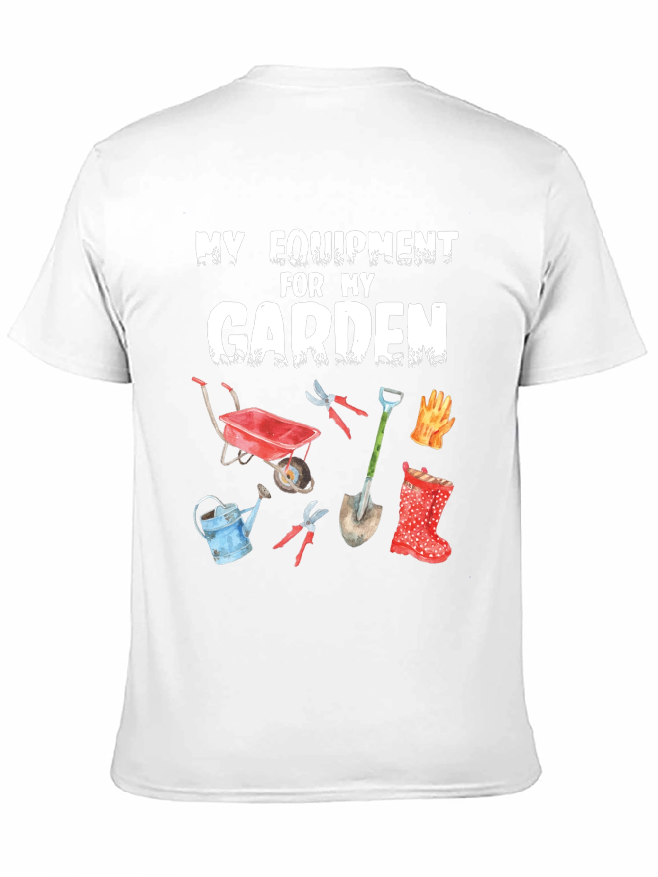 Gardening Equipment T-Shirt - Gardeners Gift