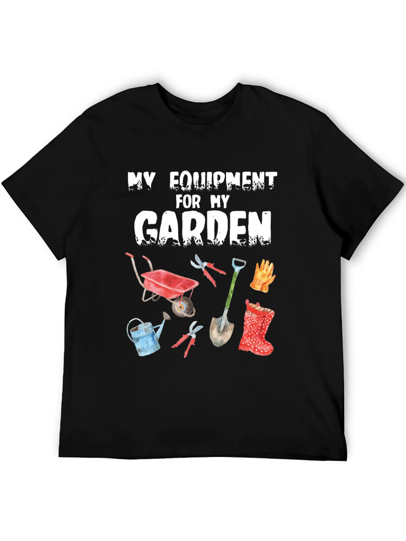 Gardening Equipment T-Shirt - Gardeners Gift