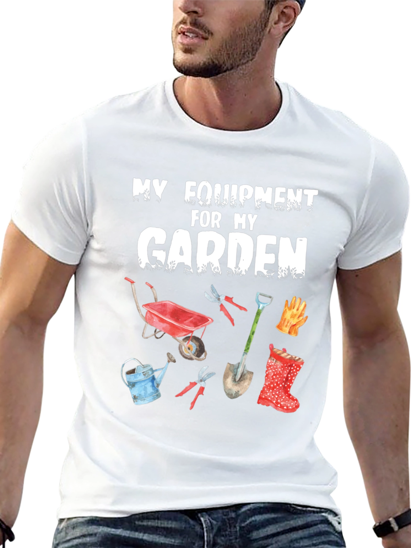 Gardening Equipment T-Shirt - Gardeners Gift