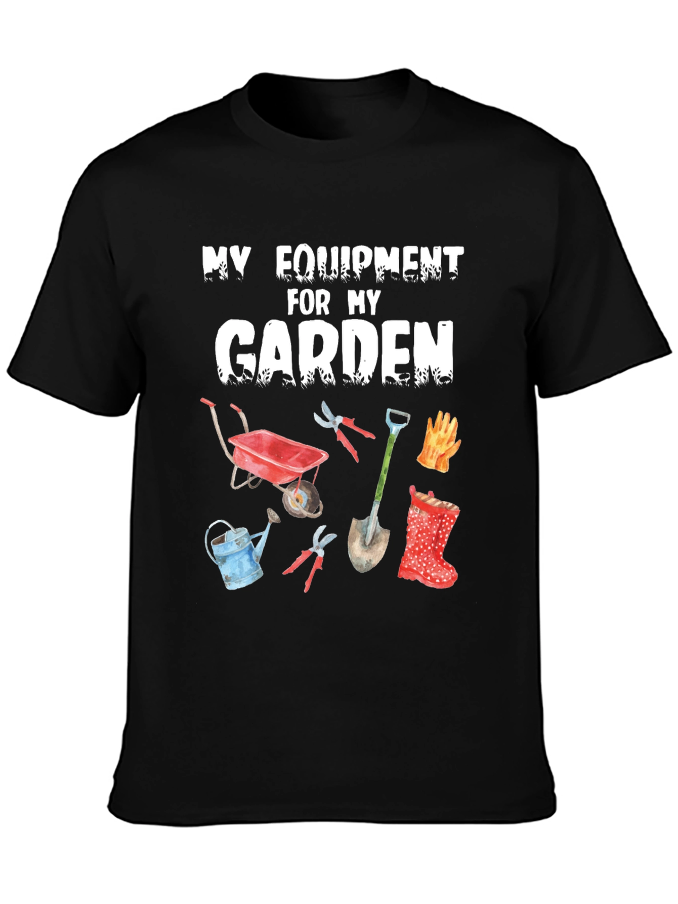 Gardening Equipment T-Shirt - Gardeners Gift