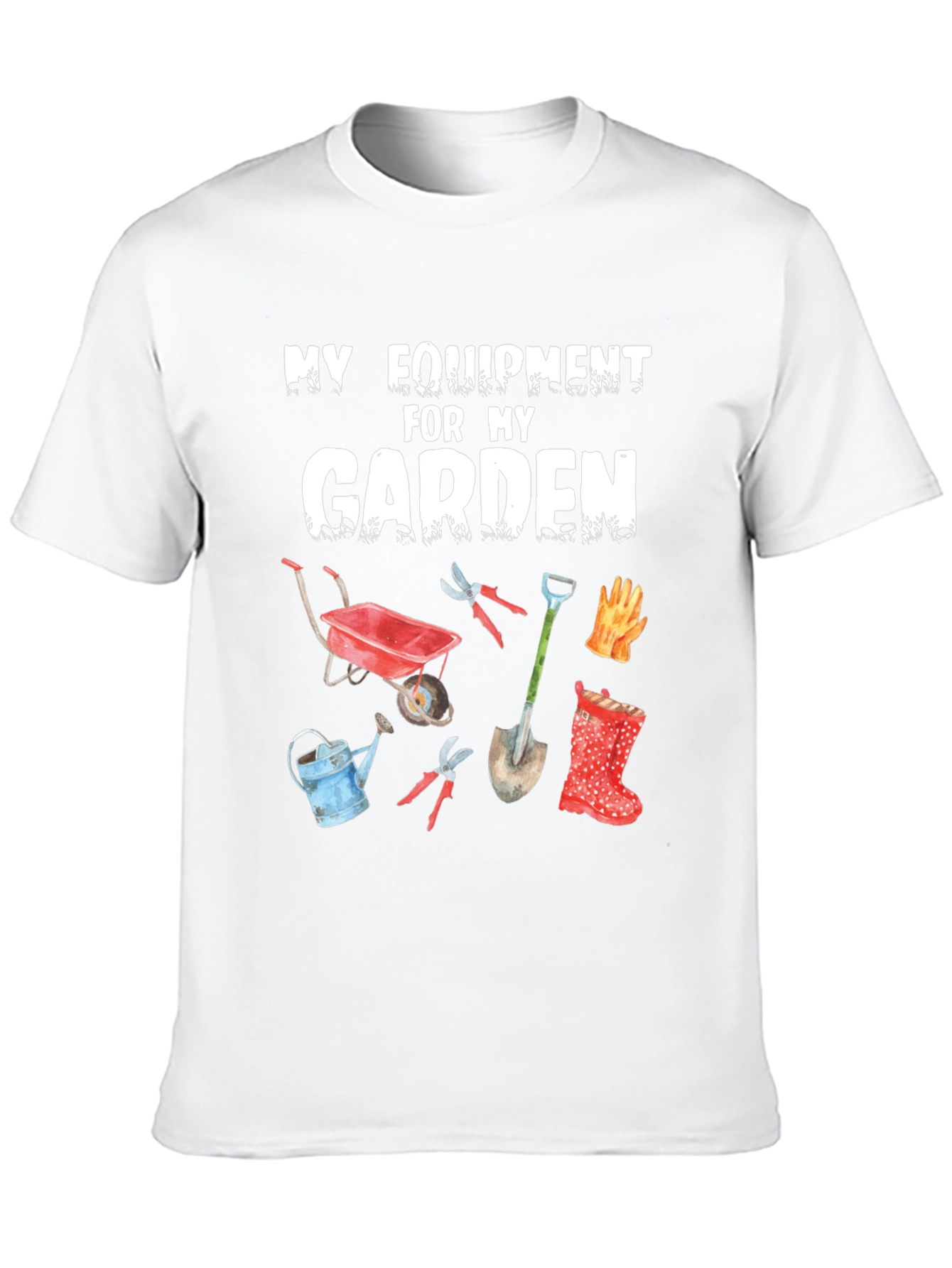 Gardening Equipment T-Shirt - Gardeners Gift
