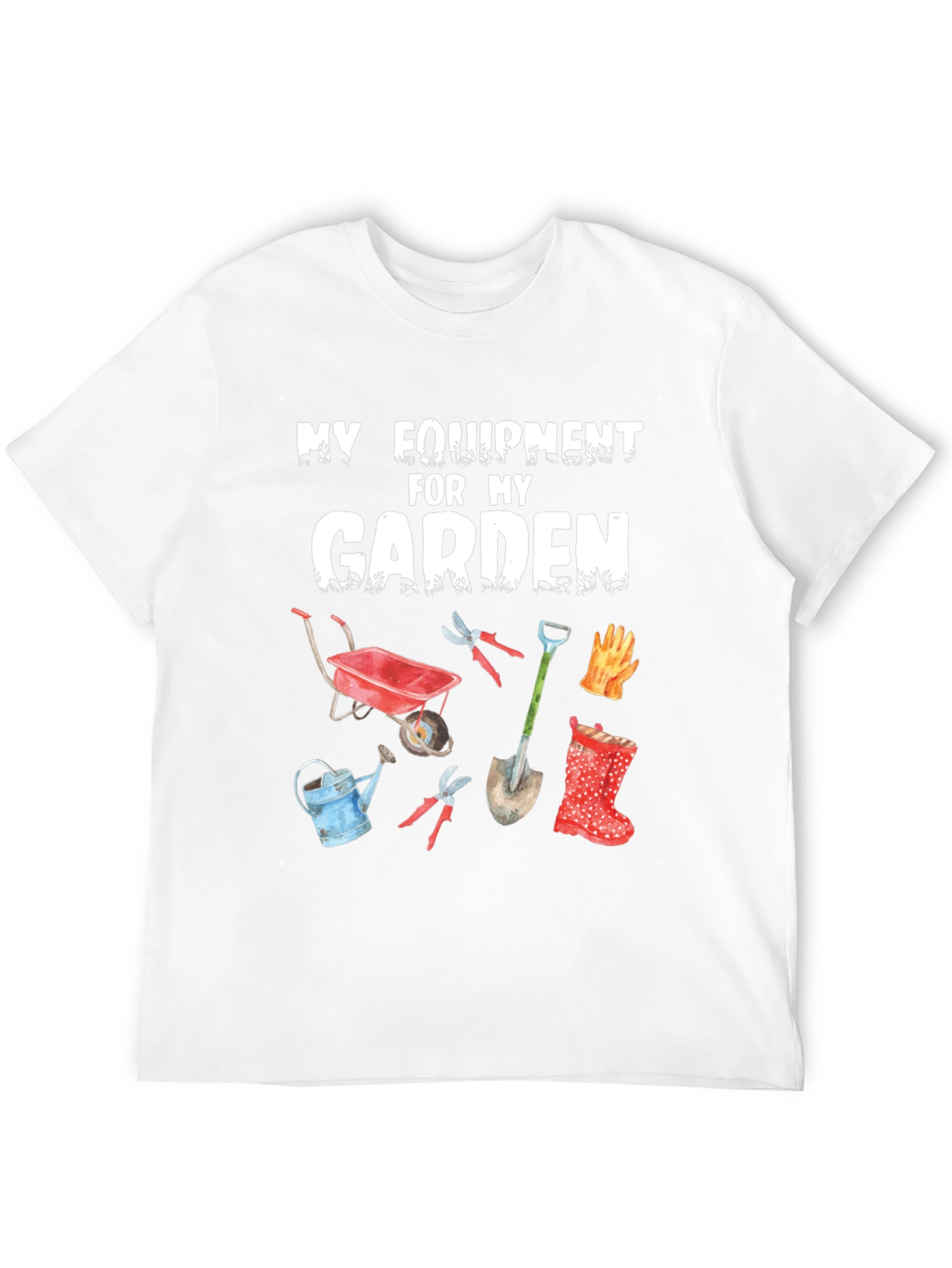 Gardening Equipment T-Shirt - Gardeners Gift