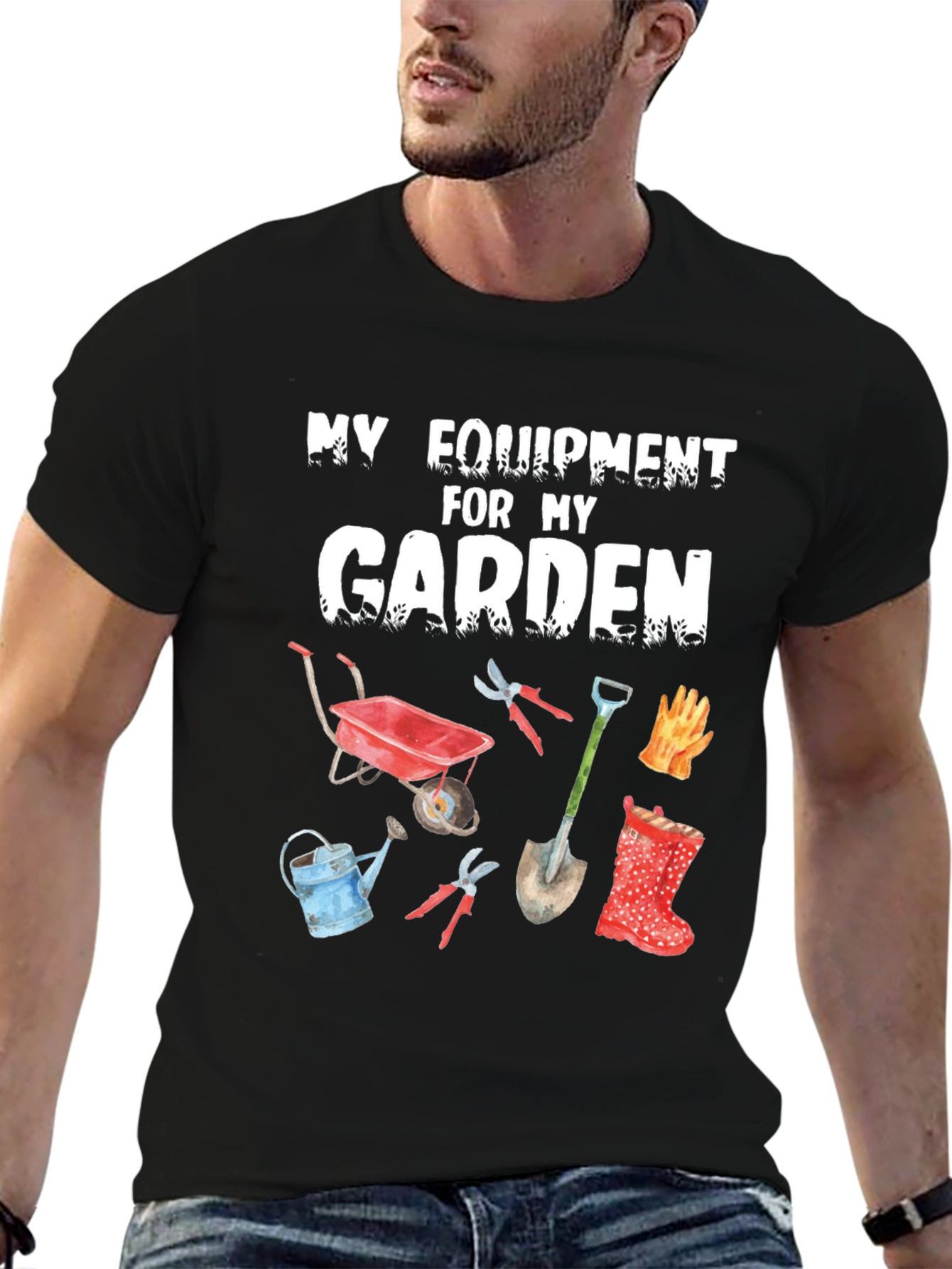 Gardening Equipment T-Shirt - Gardeners Gift