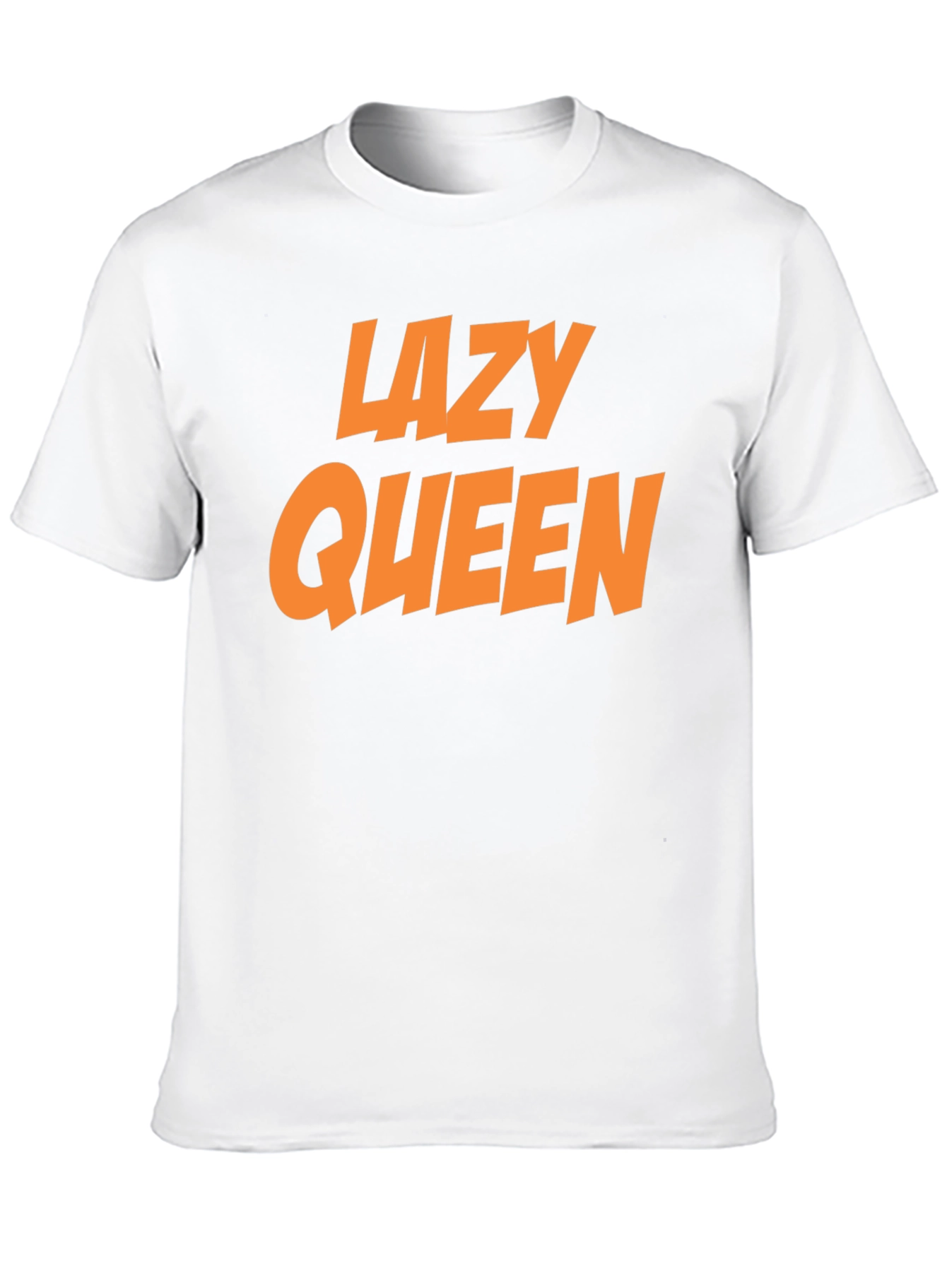 Lazy Queen Black Graphic Tee
