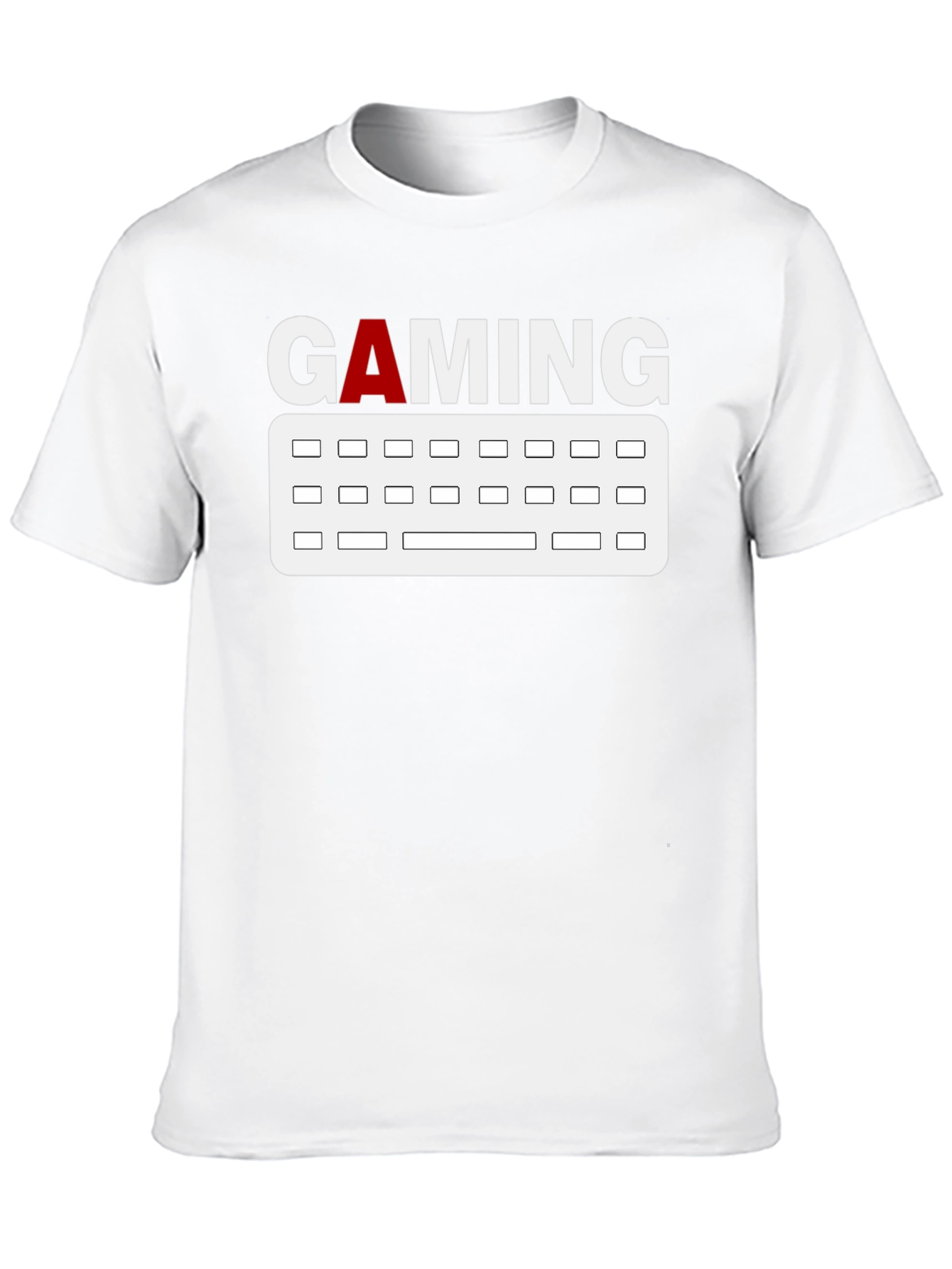 Gaming Keyboard Graphic T-Shirt