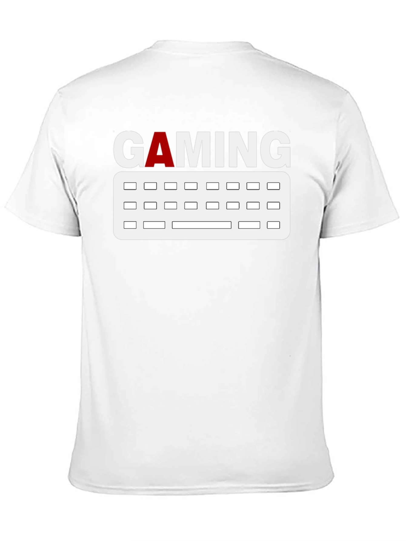 Gaming Keyboard Graphic T-Shirt