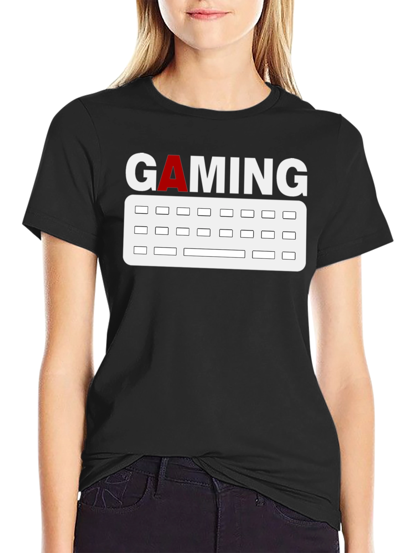 Gaming Keyboard Graphic T-Shirt