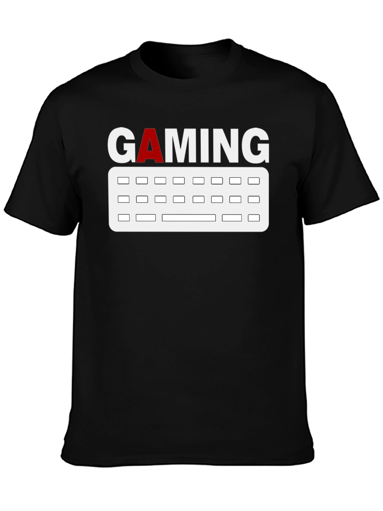 Gaming Keyboard Graphic T-Shirt
