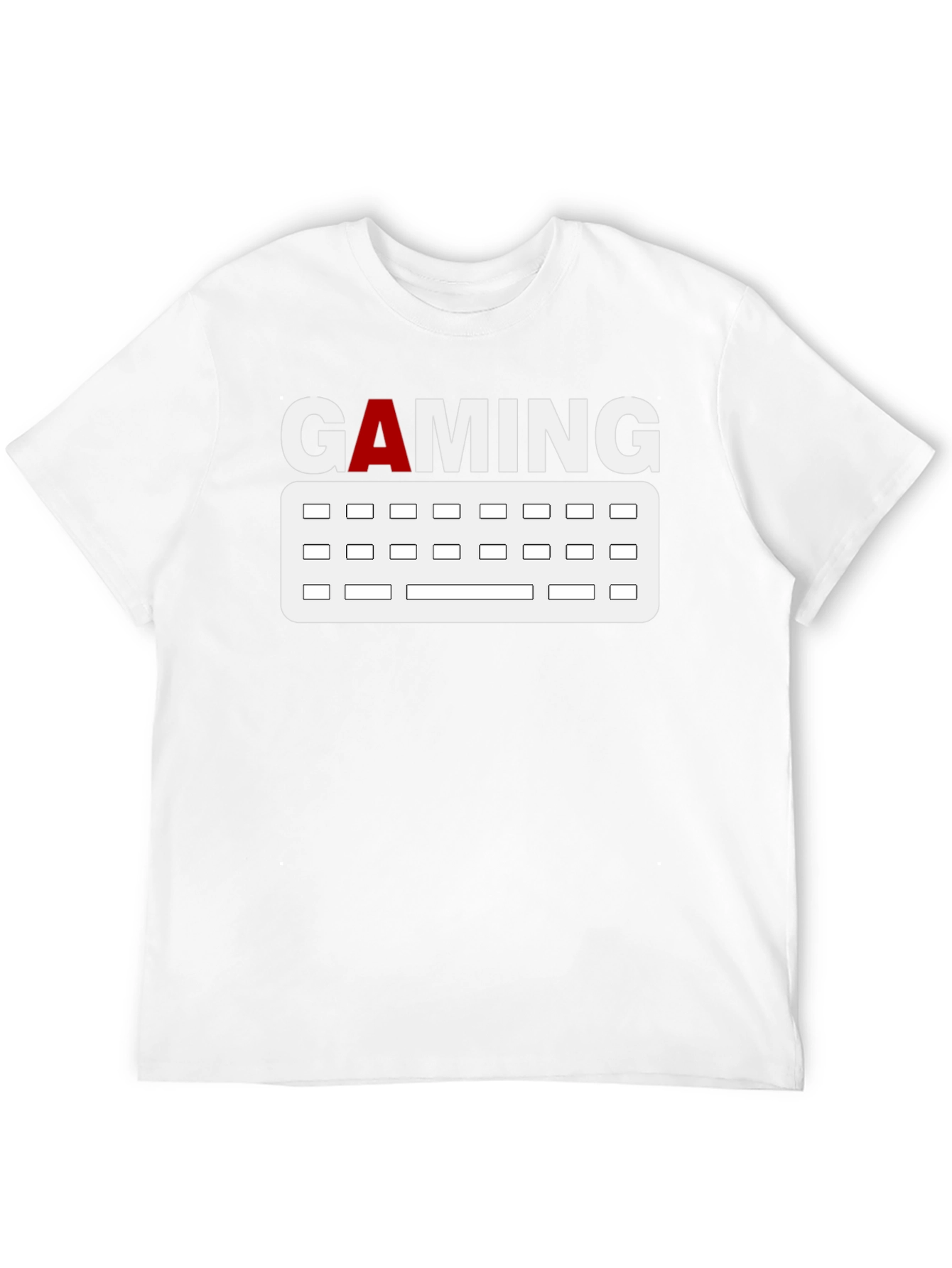 Gaming Keyboard Graphic T-Shirt