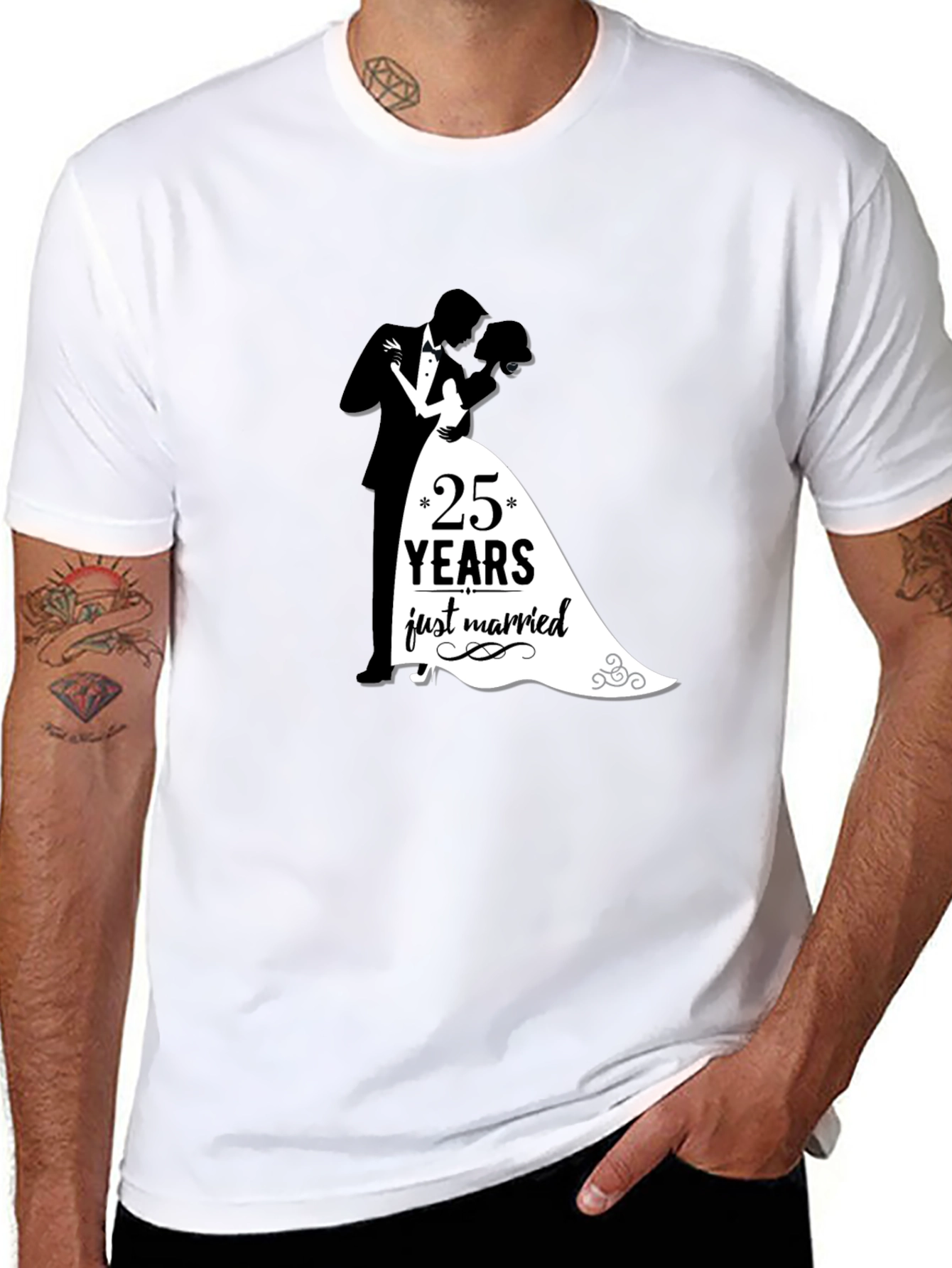 25th Anniversary Wedding T-Shirt