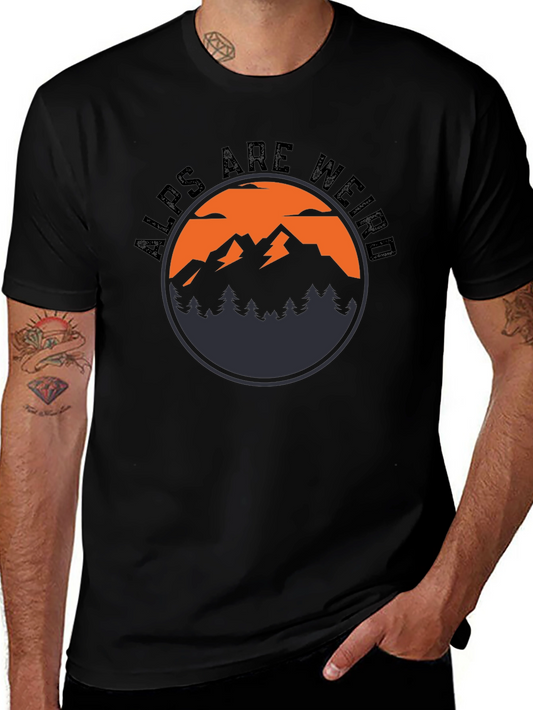 Alps Are Weird Graphic T-Shirt