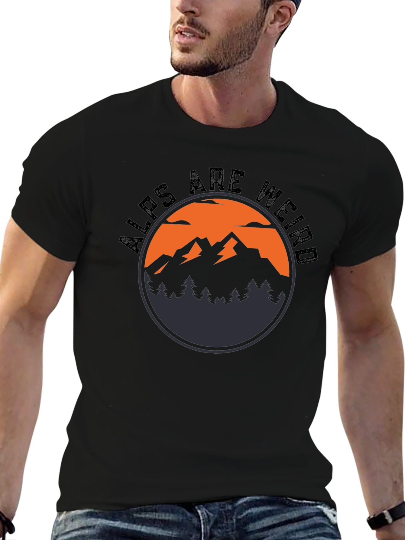 Alps Are Weird Graphic T-Shirt