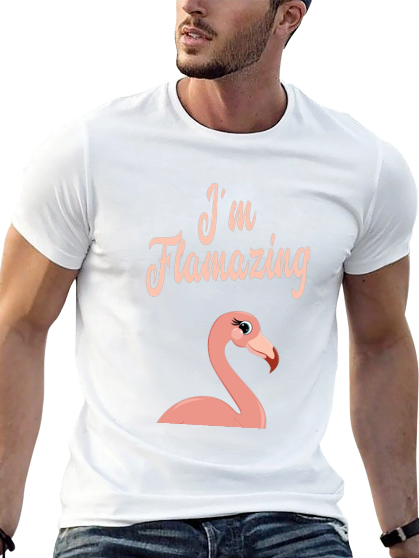 Flamazing T-Shirt - Flamingo Graphic Tee