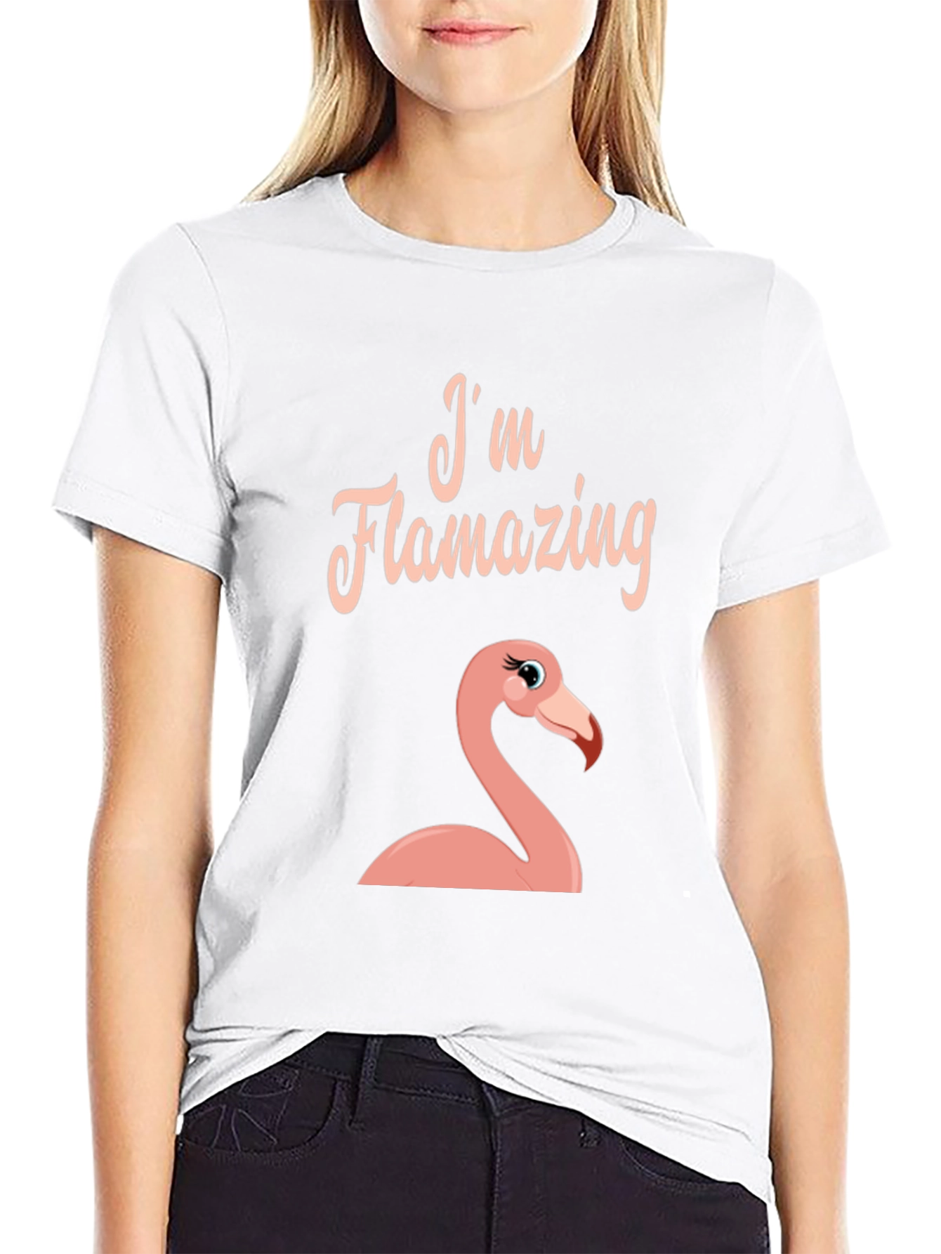 Flamazing T-Shirt - Flamingo Graphic Tee