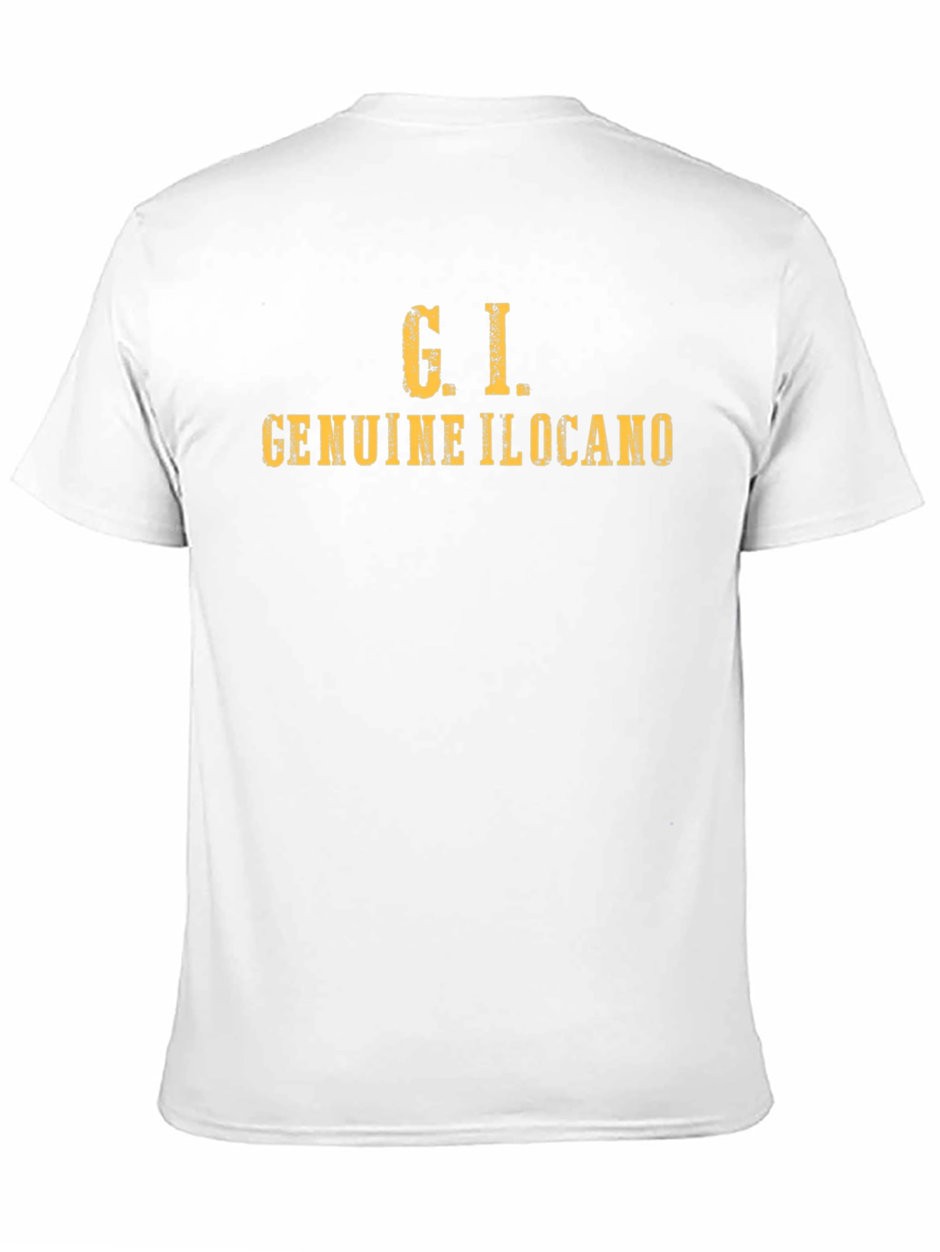 G.I. Genuine Ilocano Black T-Shirt