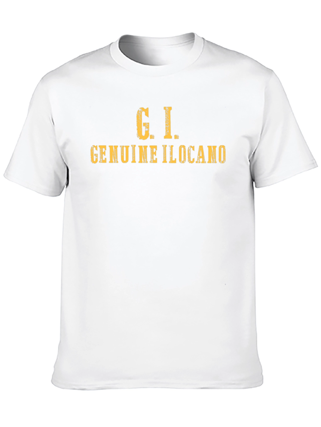 G.I. Genuine Ilocano Black T-Shirt
