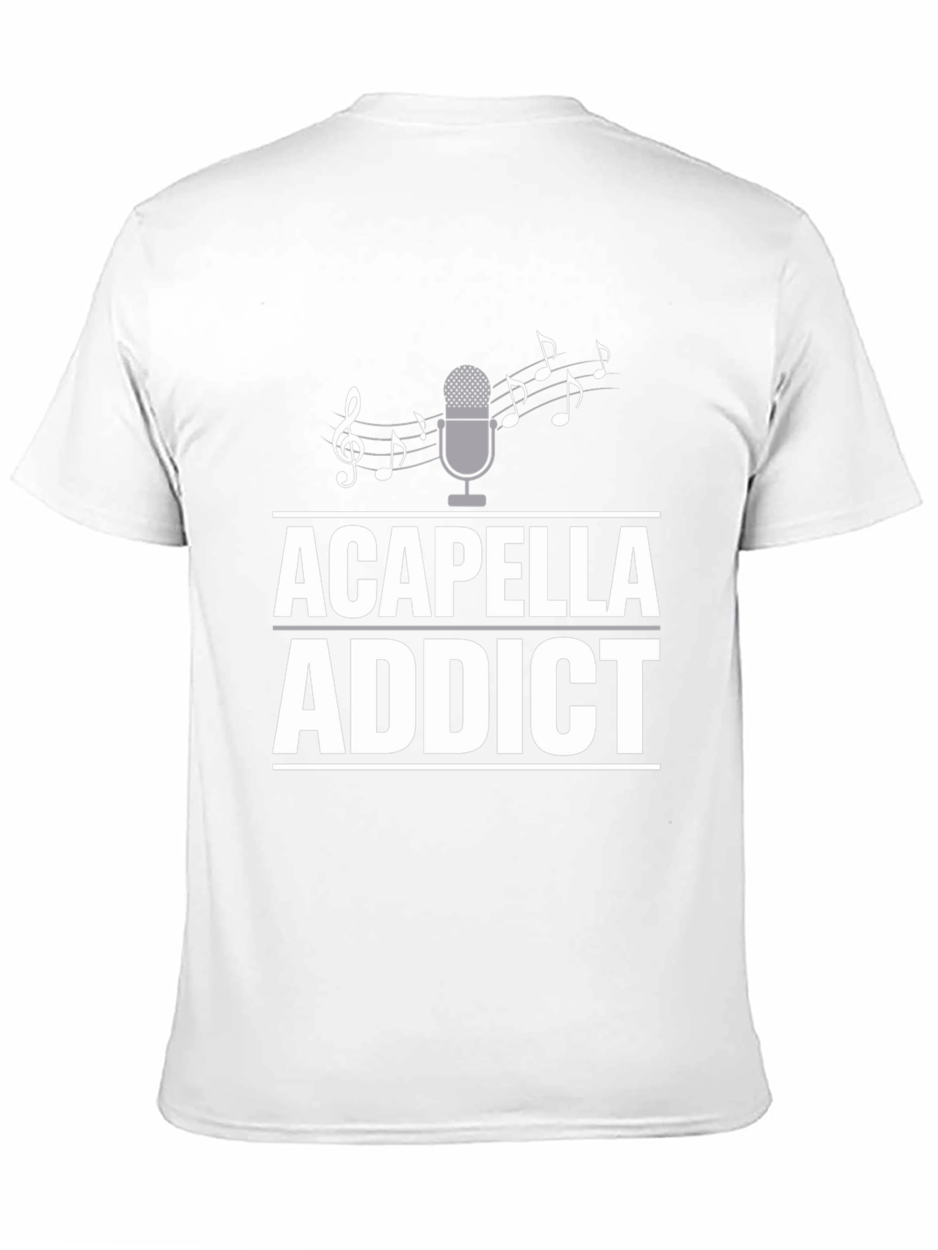 Acapella Addict Black T-Shirt