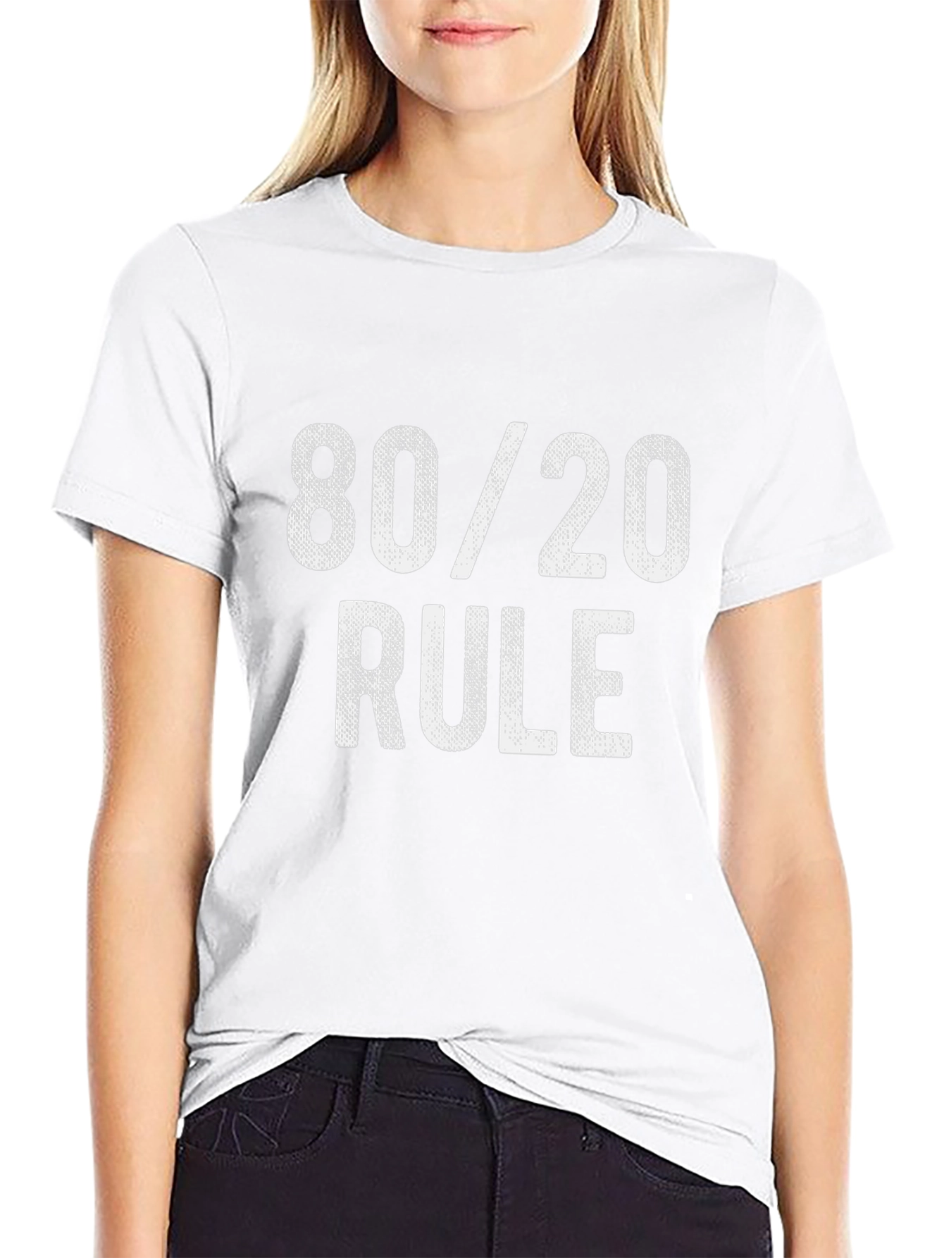 80/20 Rule T-Shirt - Pareto Principle Graphic Tee