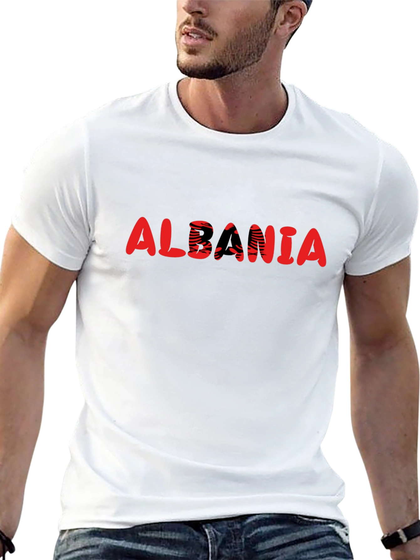 Albania Pride T-Shirt - Black