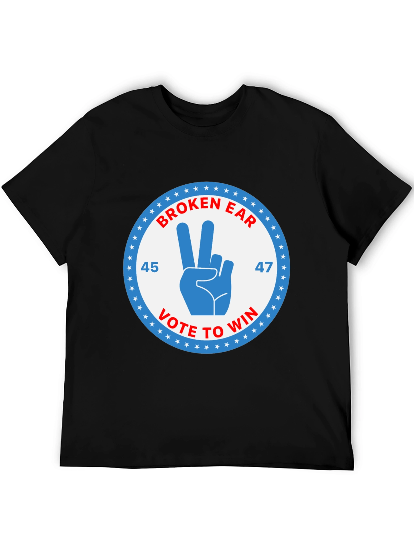 Broken Ear Vote to Win T-Shirt