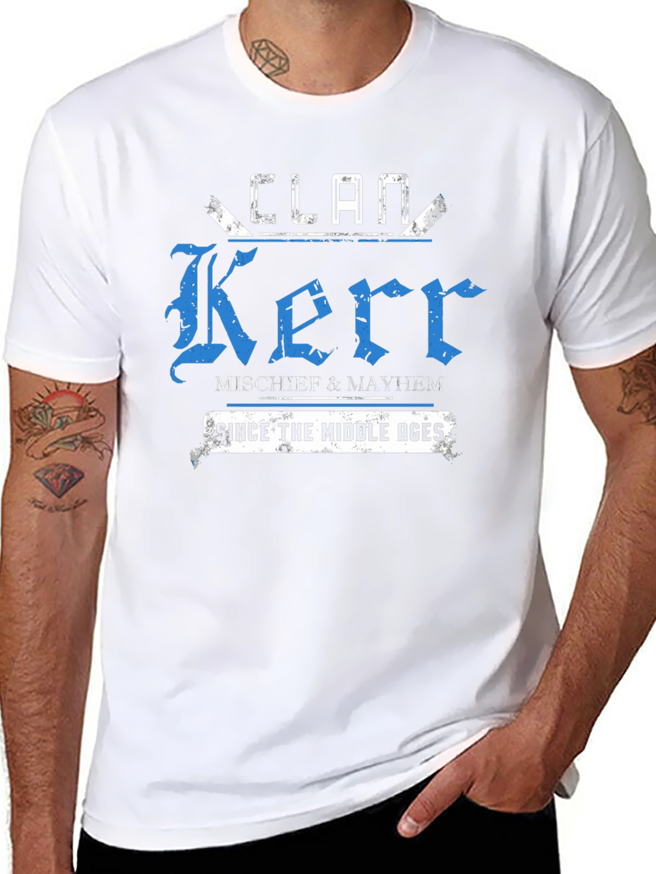 Clan Kerr Mischief & Mayhem Black T-Shirt
