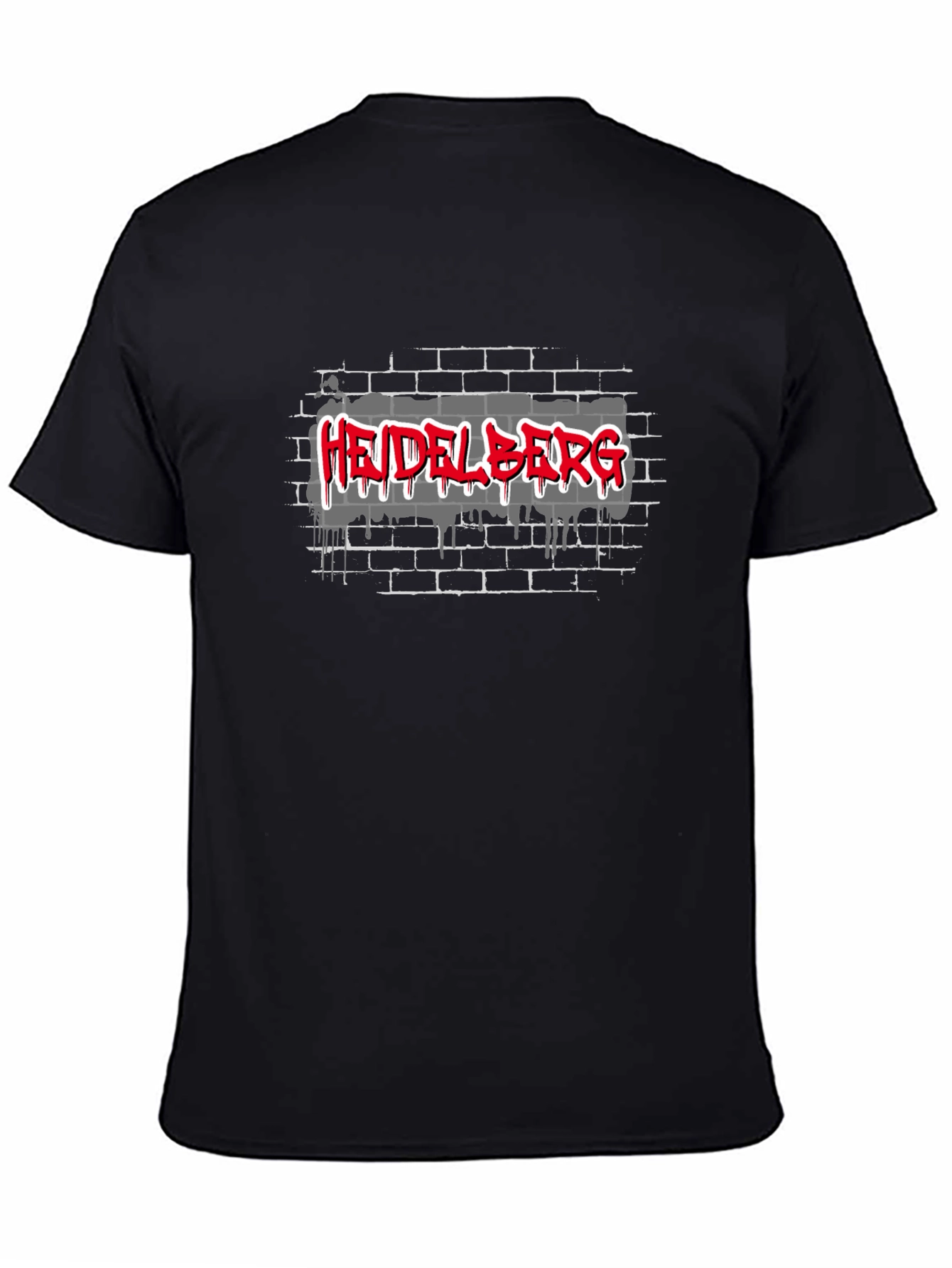 Heidelberg Graffiti Style T-Shirt - Urban Design