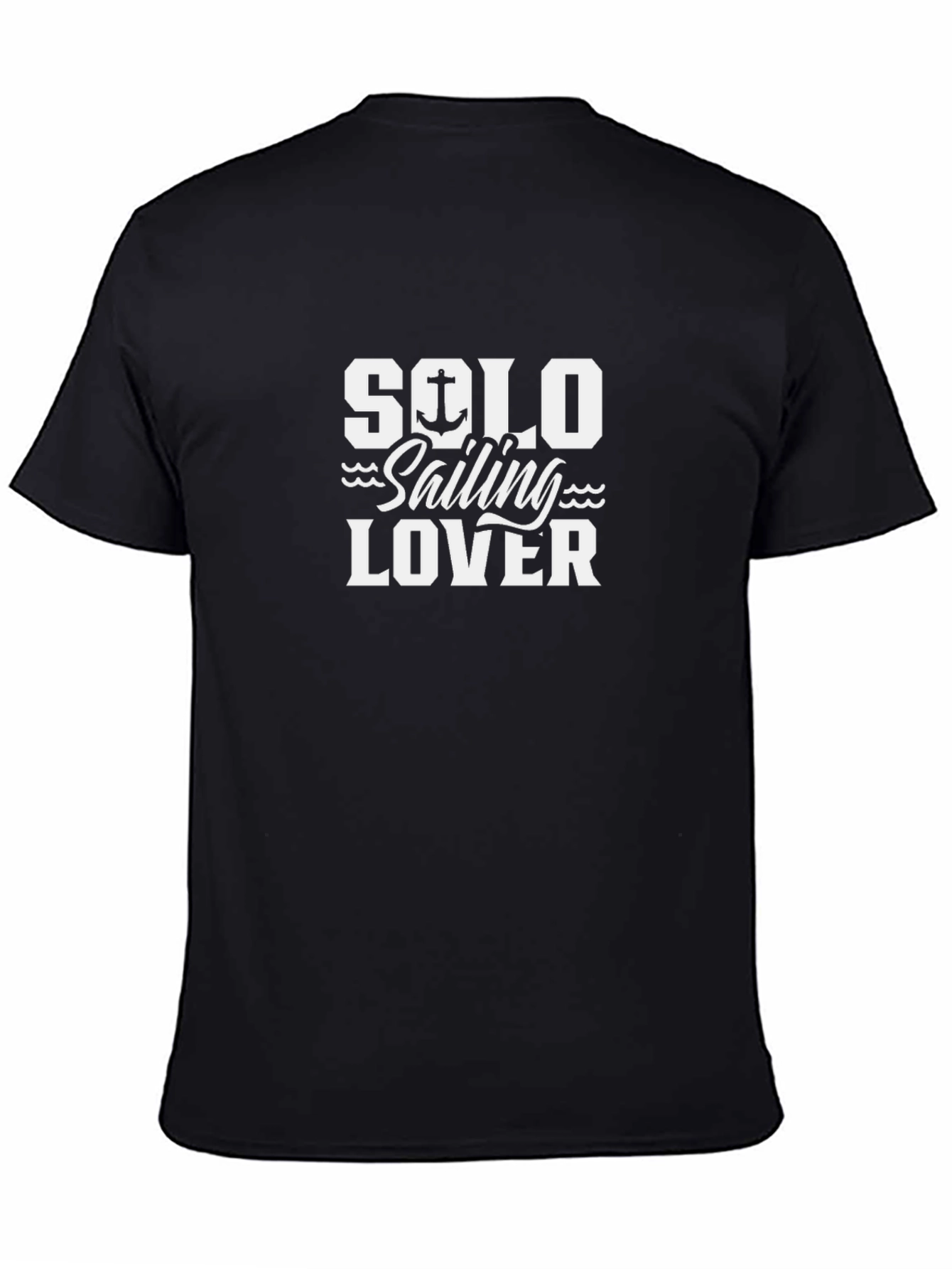 Solo Sailing Lover Black T-Shirt