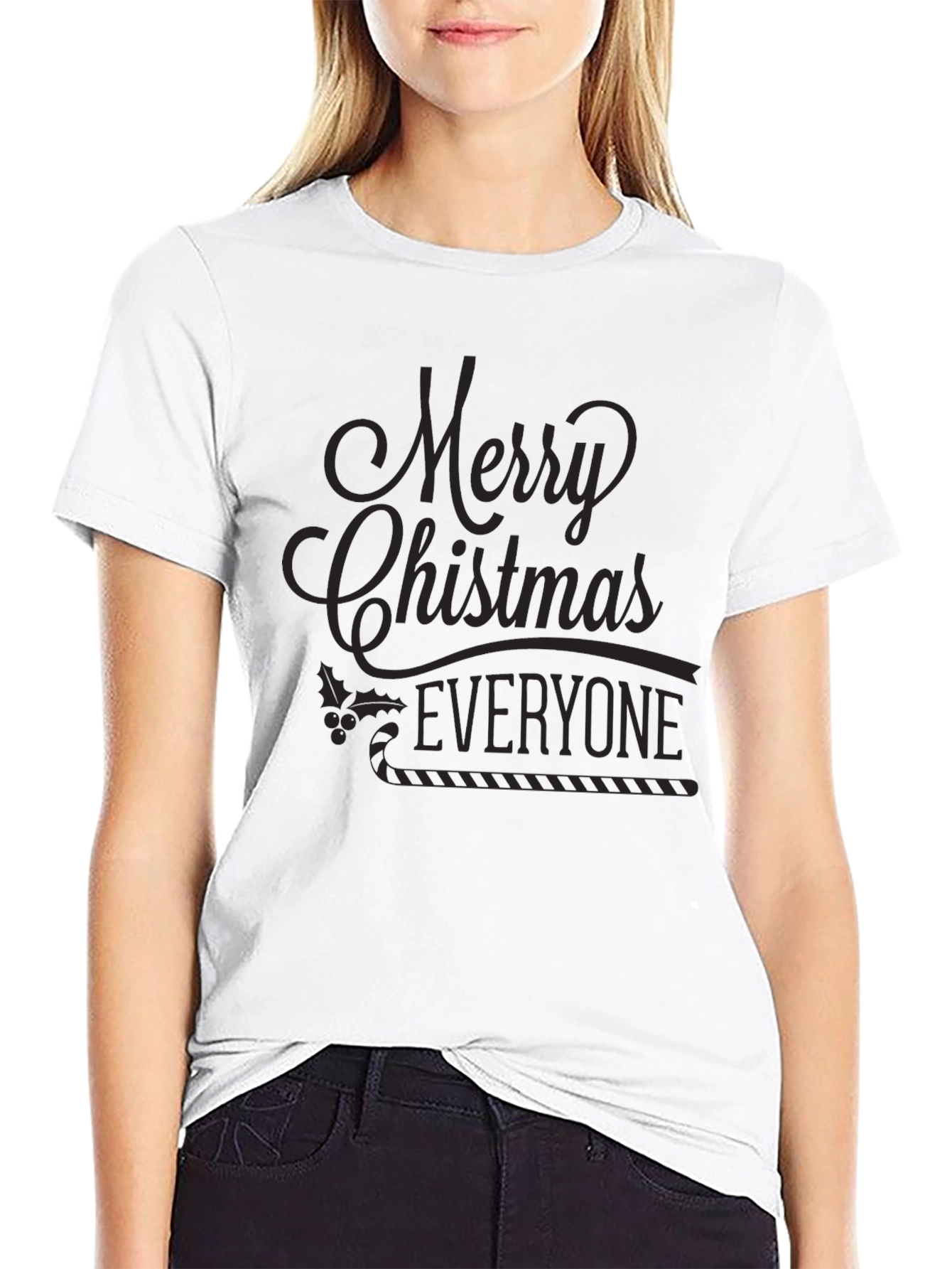 Merry Christmas T-Shirt - Holiday Tee