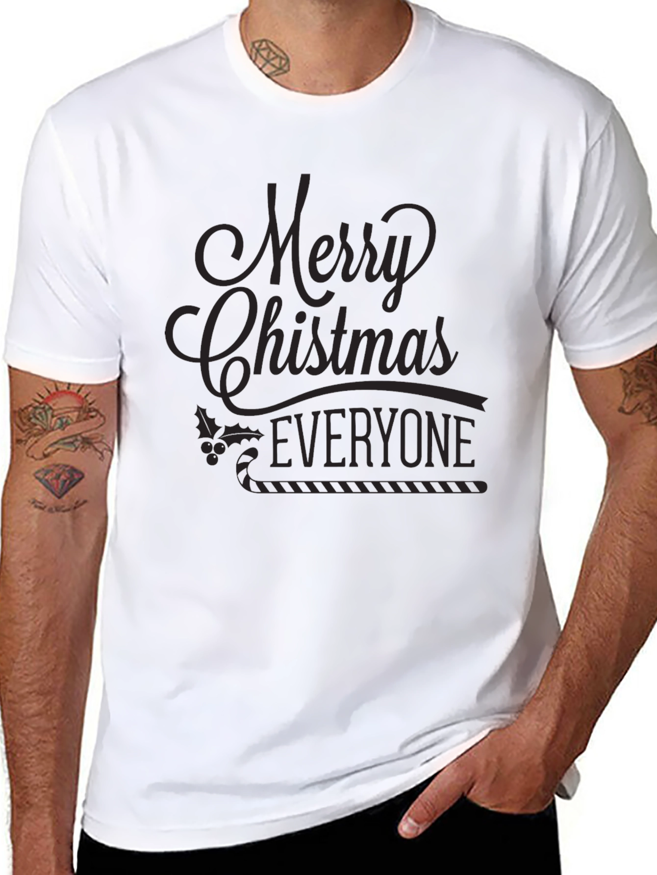 Merry Christmas T-Shirt - Holiday Tee