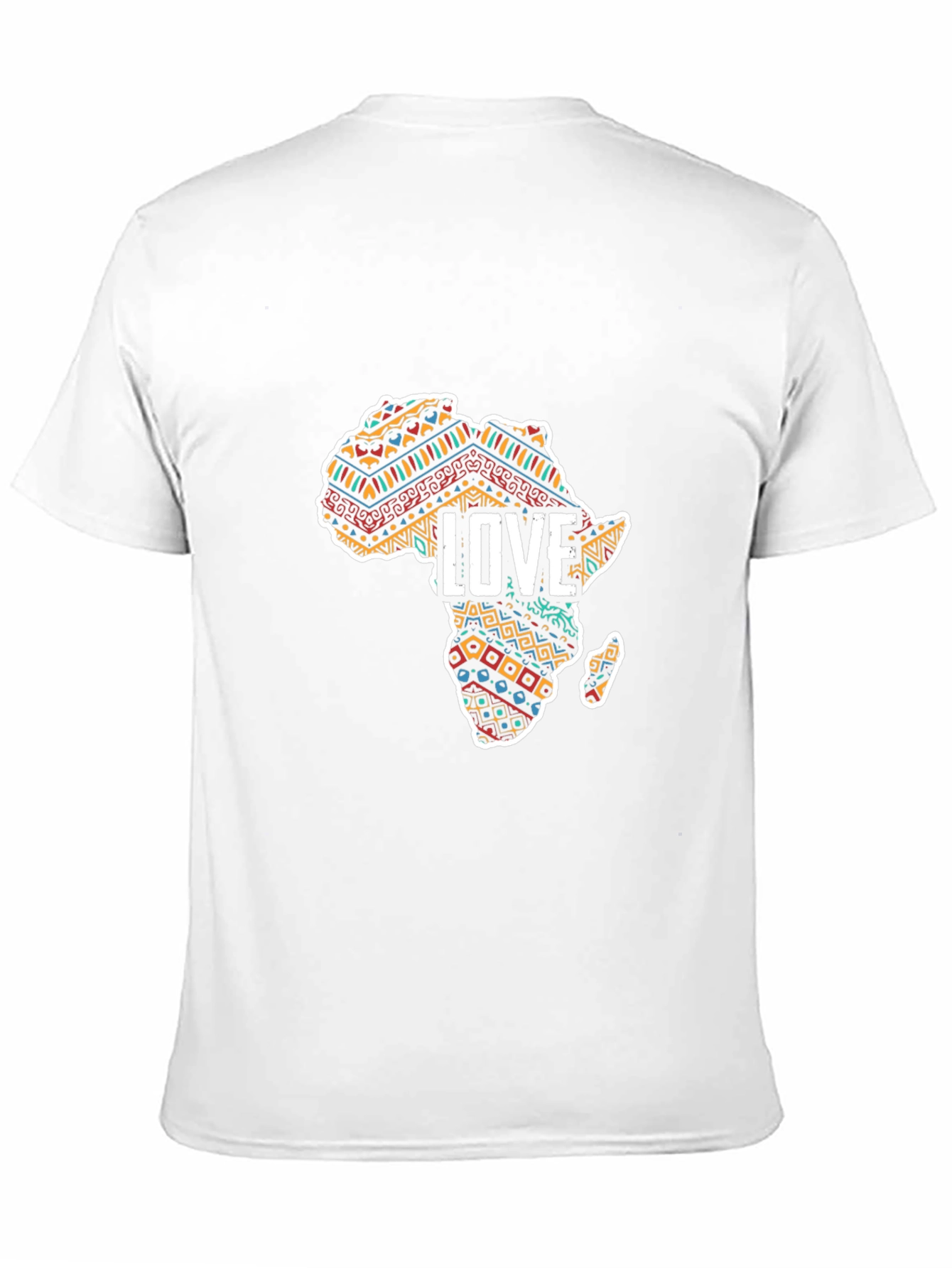African Love T-Shirt - Stylish Continent Design