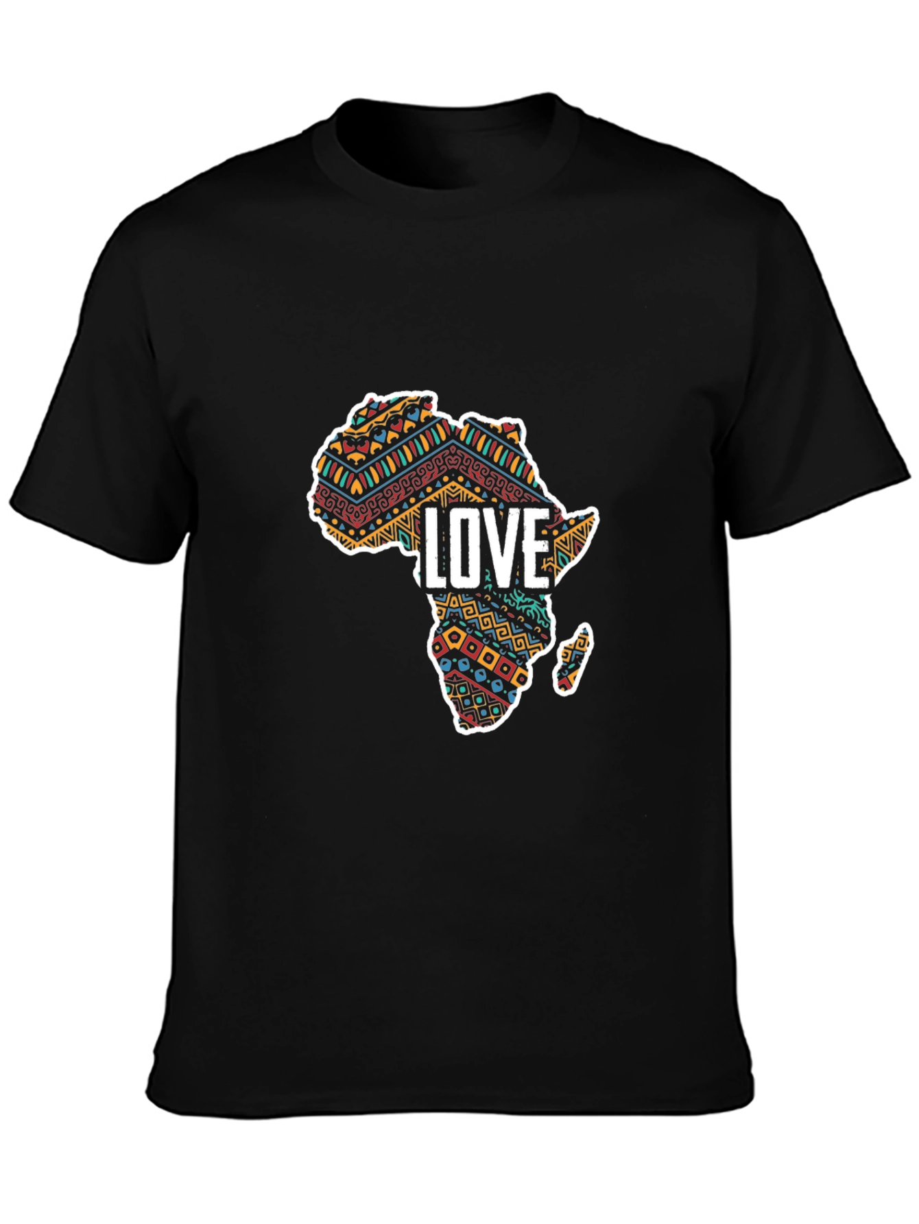 African Love T-Shirt - Stylish Continent Design