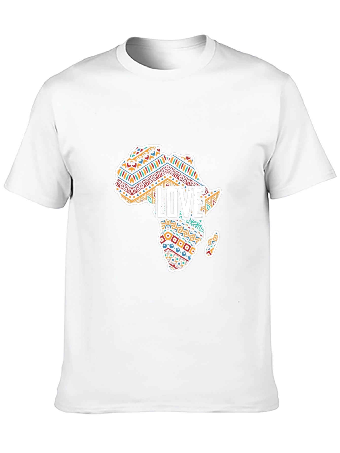 African Love T-Shirt - Stylish Continent Design