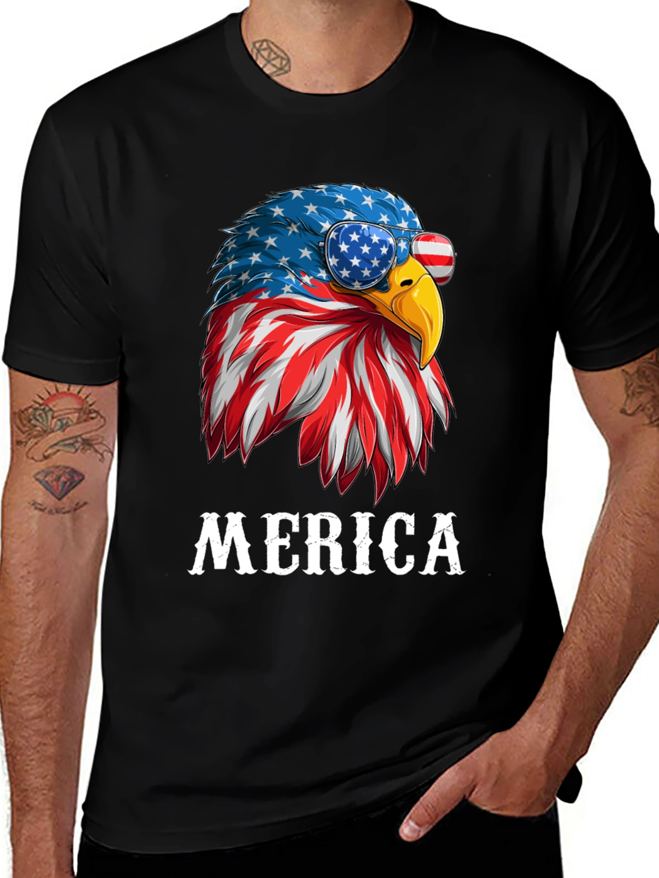 American Eagle Patriotic T-Shirt