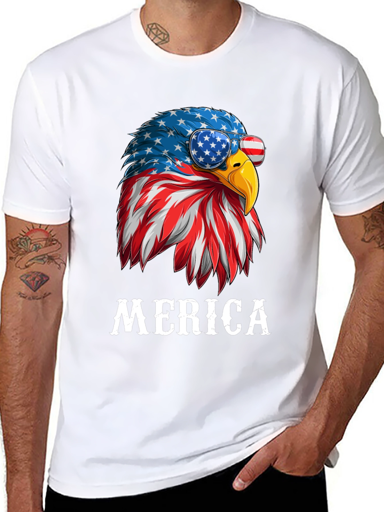 American Eagle Patriotic T-Shirt