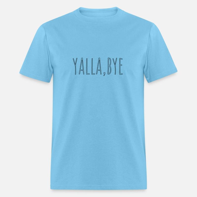 yalla, bye (black bubble)