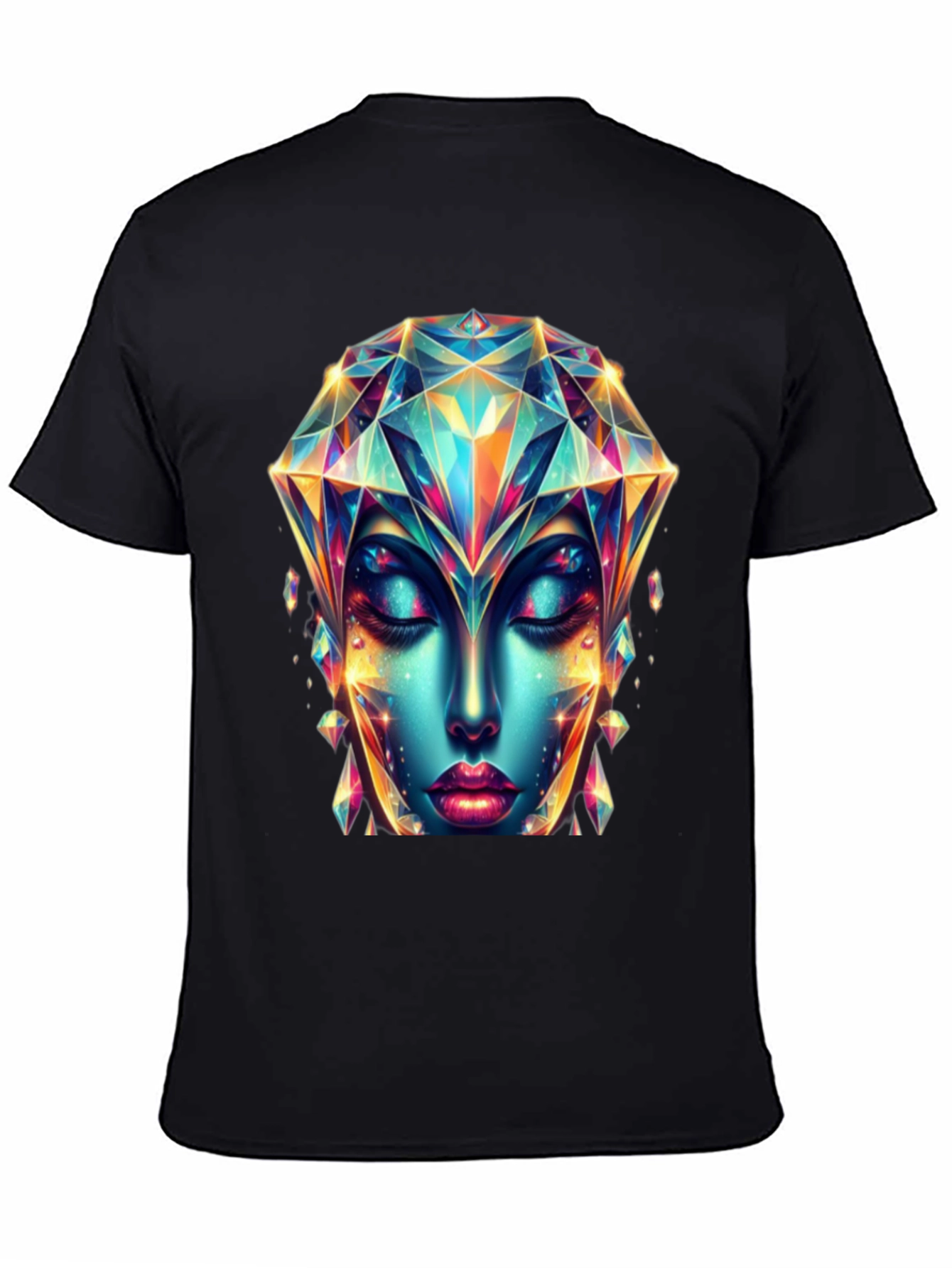 Crystal Diamond Woman Graphic Tee