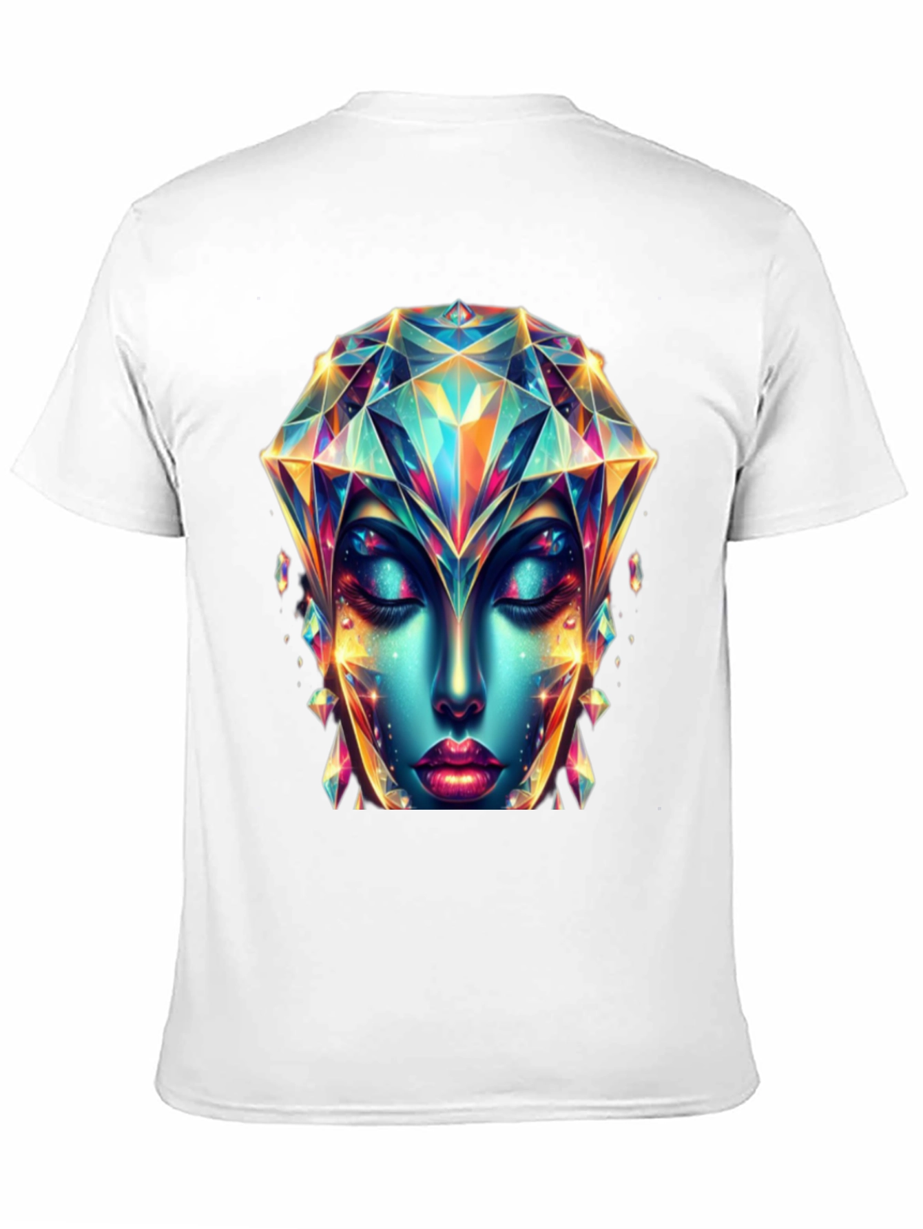 Crystal Diamond Woman Graphic Tee