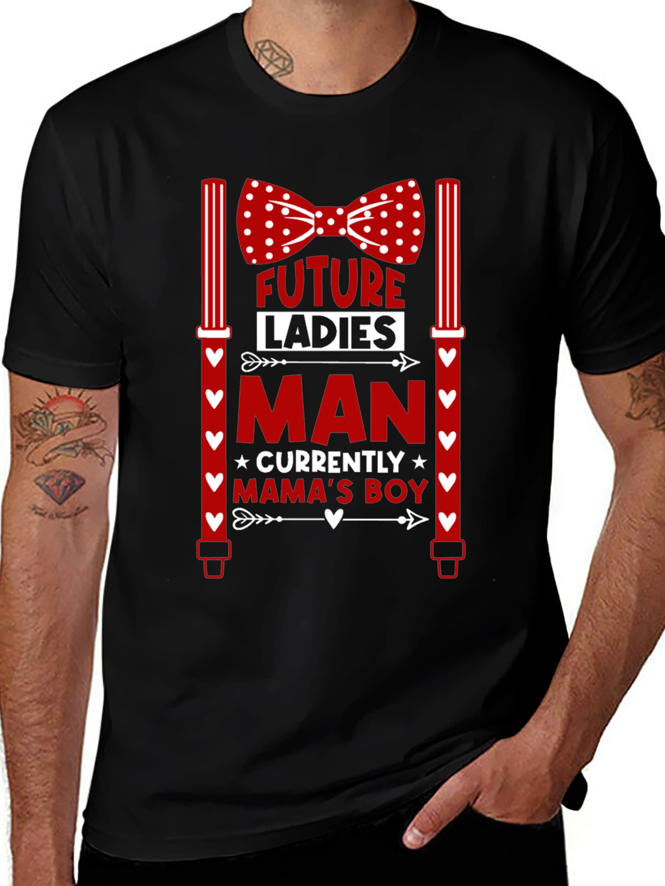 Future Ladies Man Bowtie T-Shirt