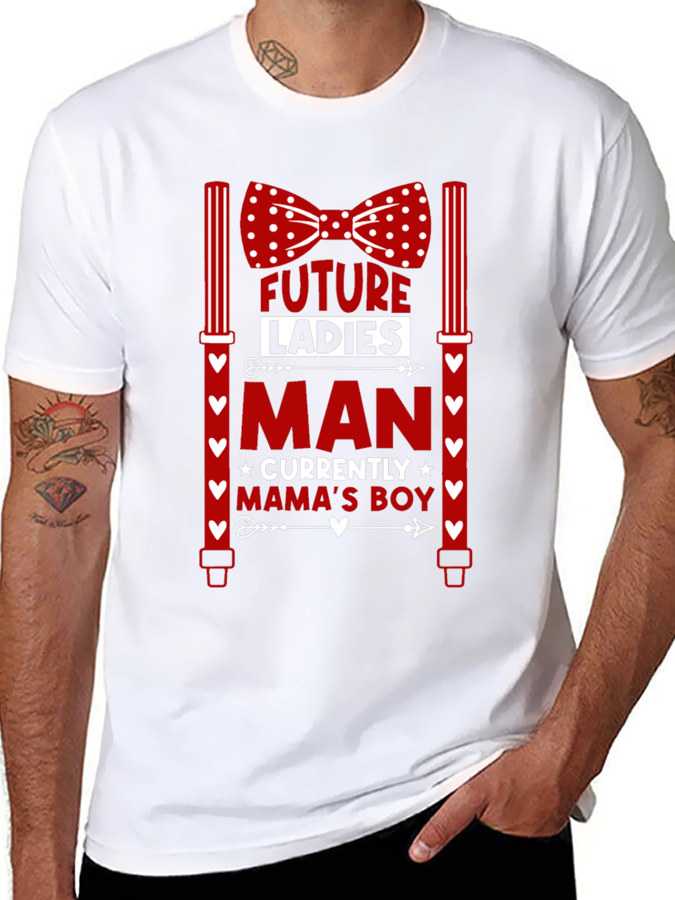 Future Ladies Man Bowtie T-Shirt