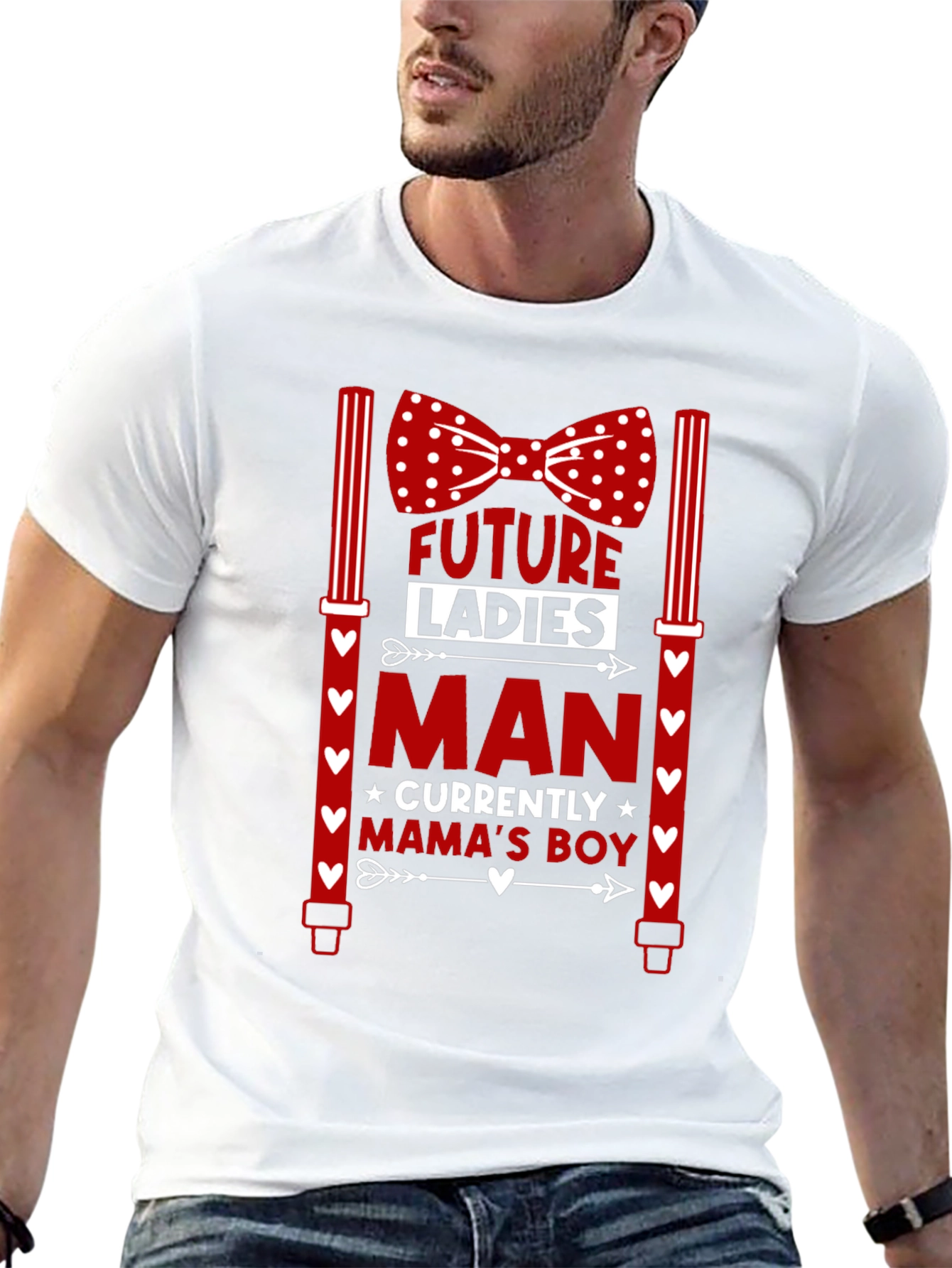 Future Ladies Man Bowtie T-Shirt