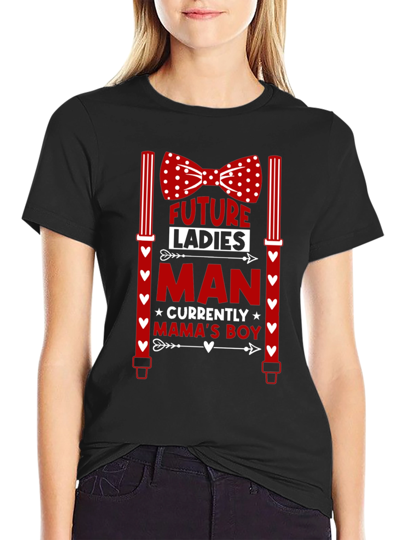 Future Ladies Man Bowtie T-Shirt