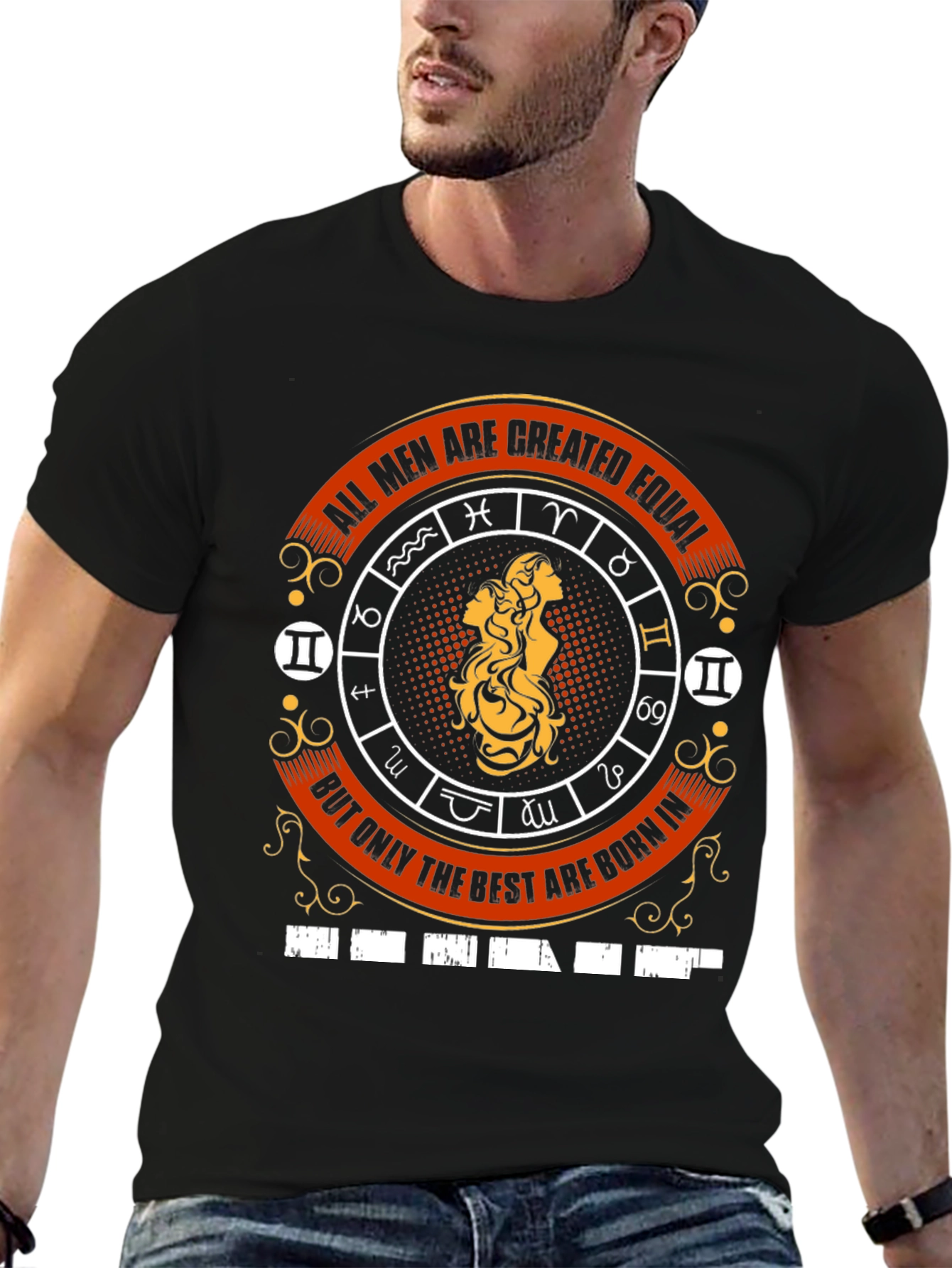 Gemini Zodiac T-Shirt - Best Men Born In