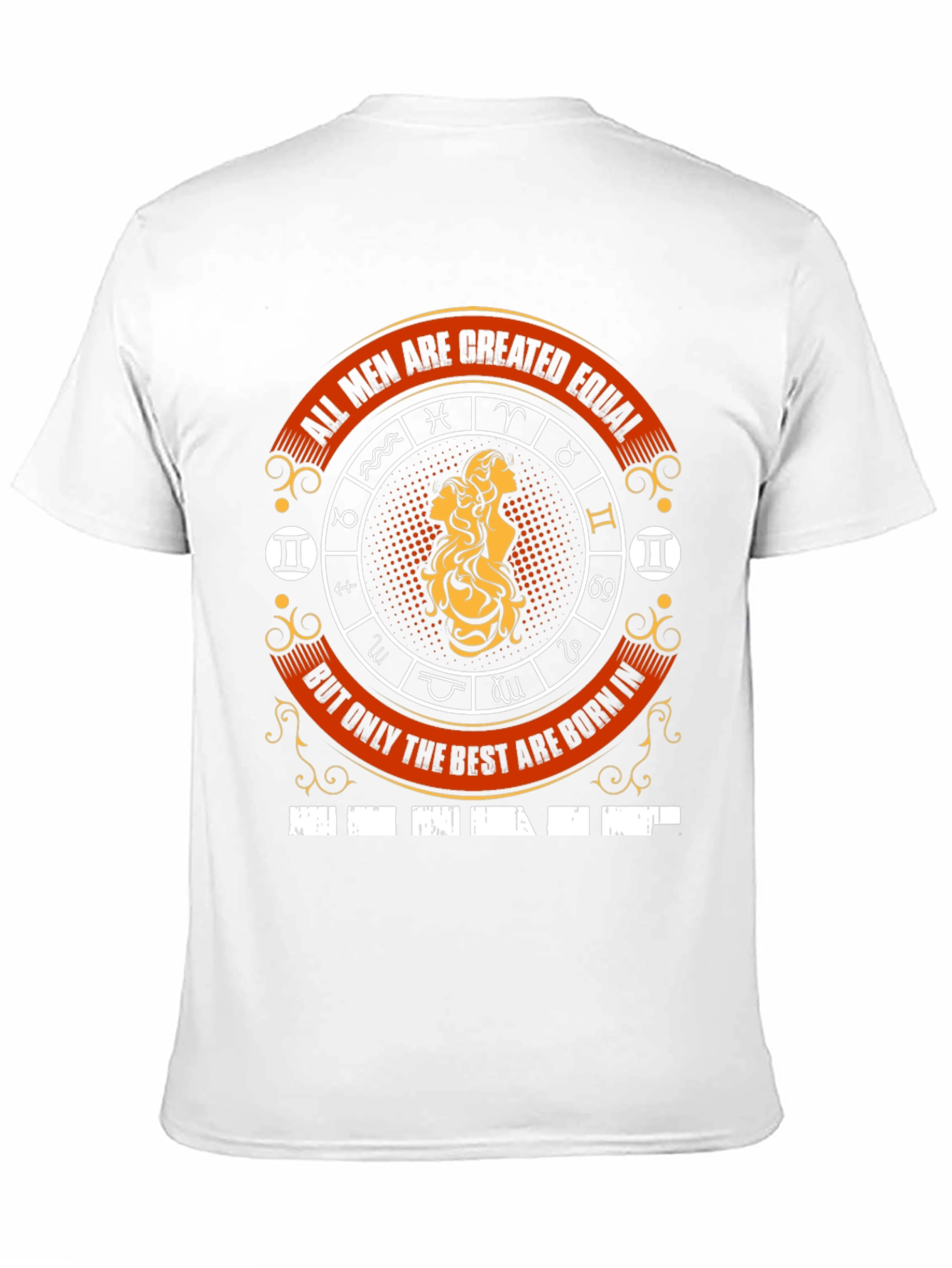 Gemini Zodiac T-Shirt - Best Men Born In