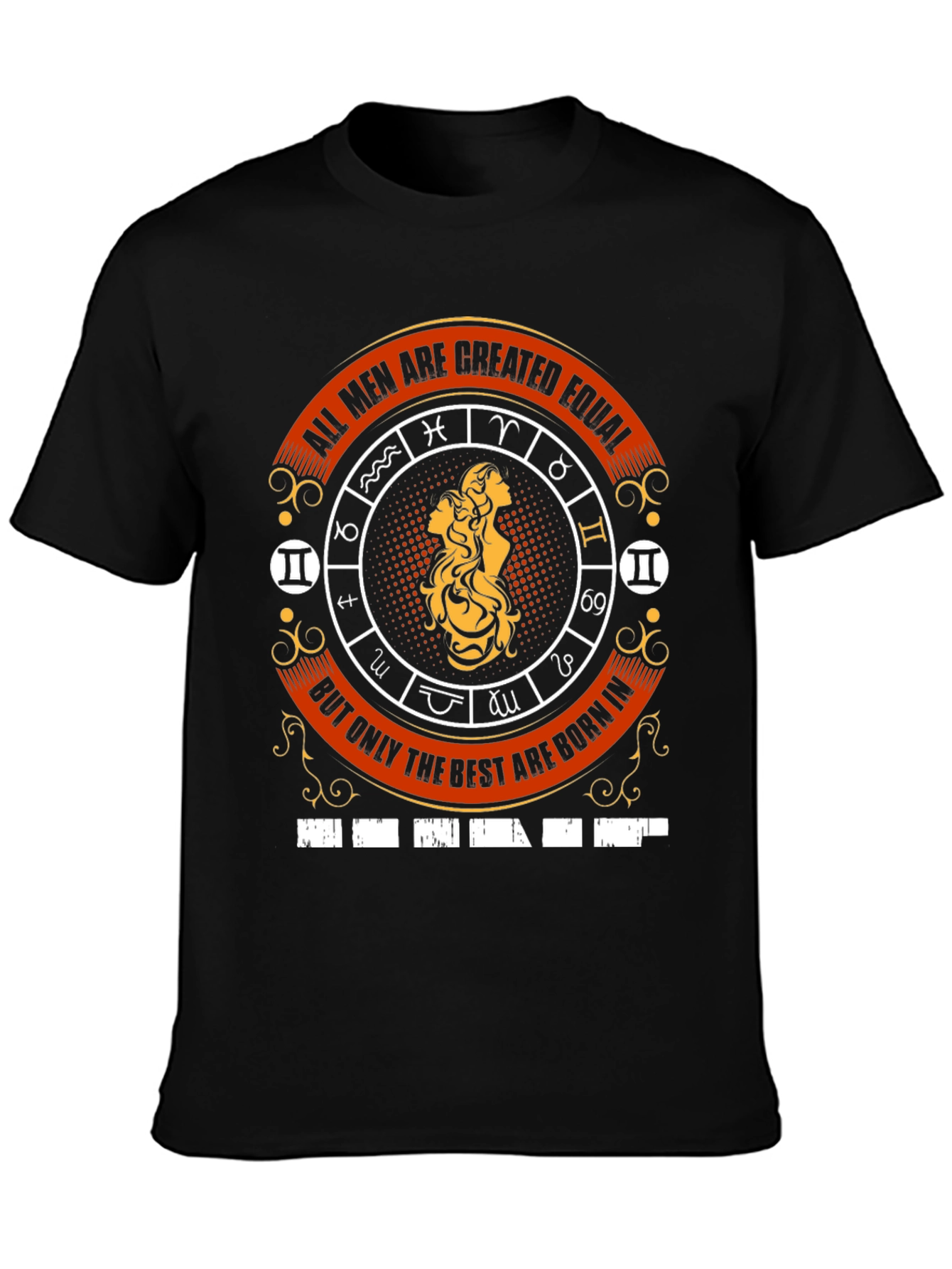 Gemini Zodiac T-Shirt - Best Men Born In